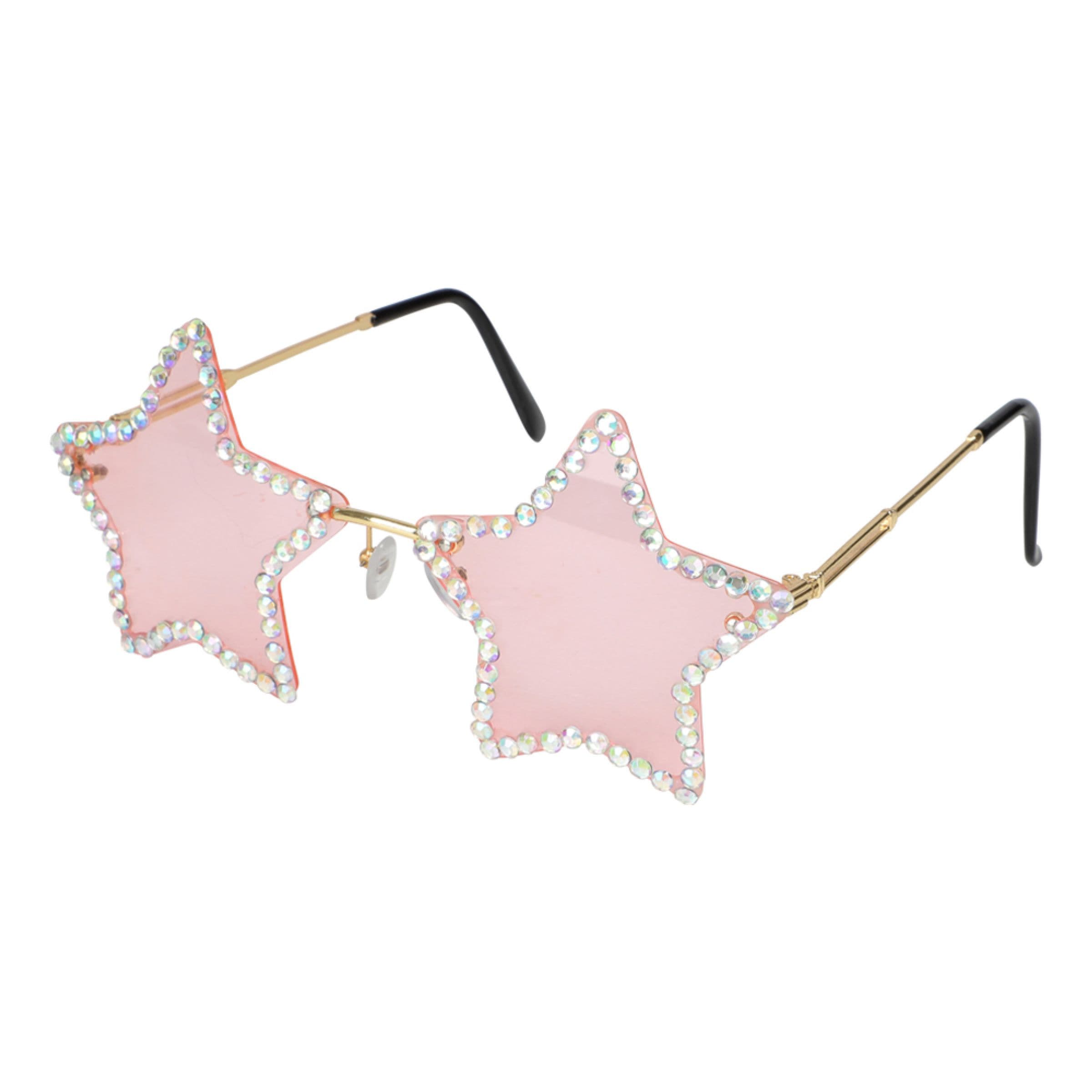 Vaaleanpunaiset Tähtisilmälasit