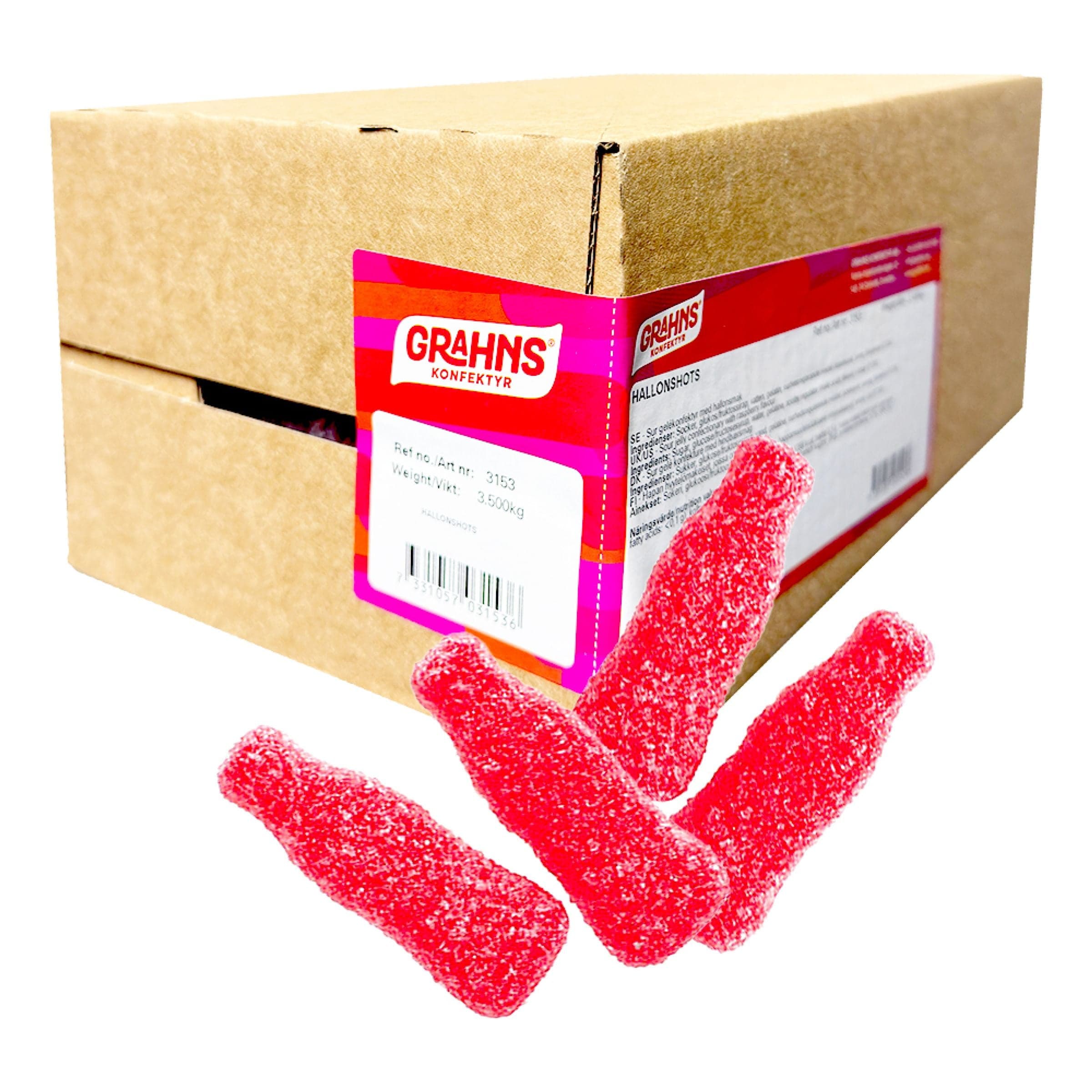 Vadelmashotit Suurpakkaus - 3,5 kg