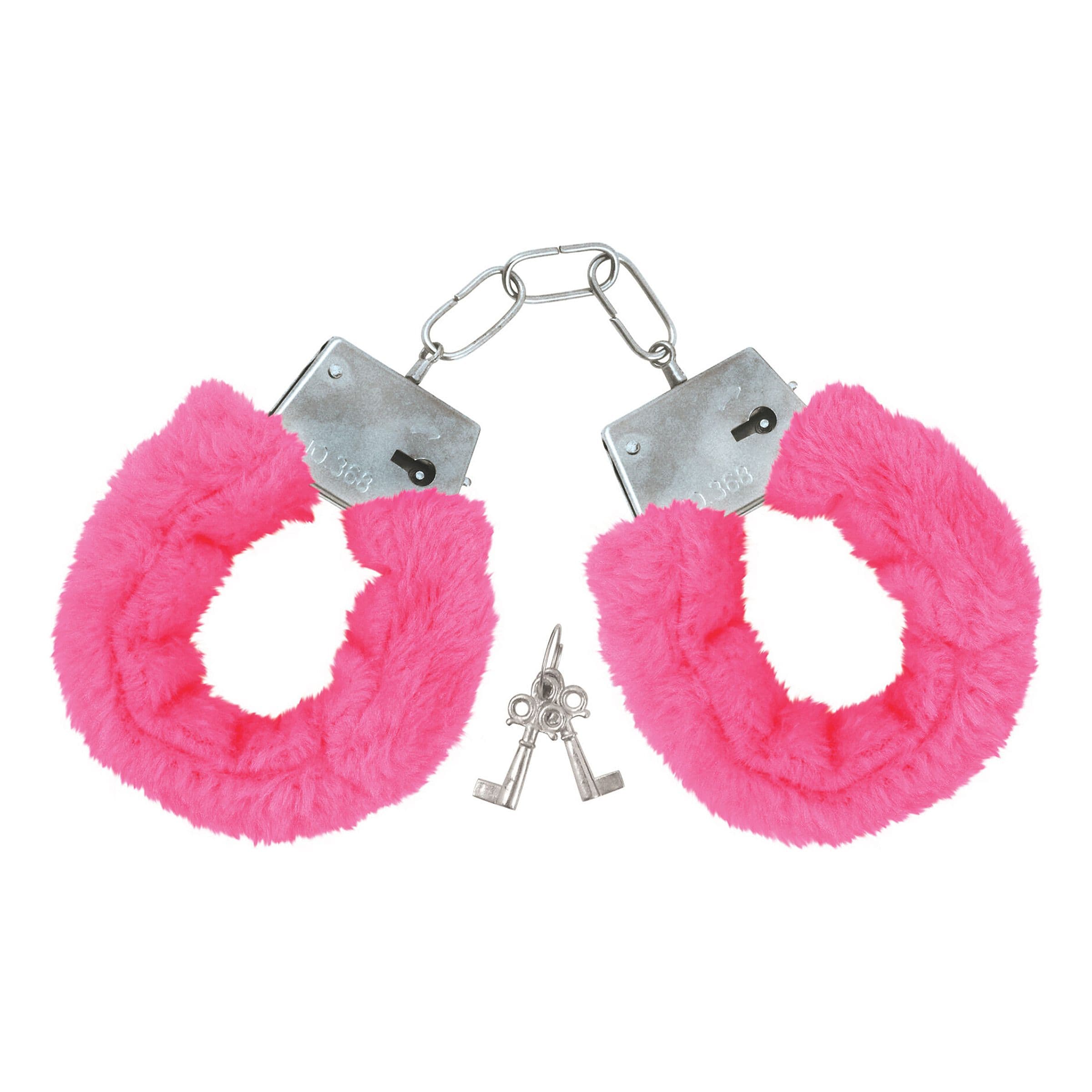 Pörröiset Käsiraudat Vaaleanpunaiset