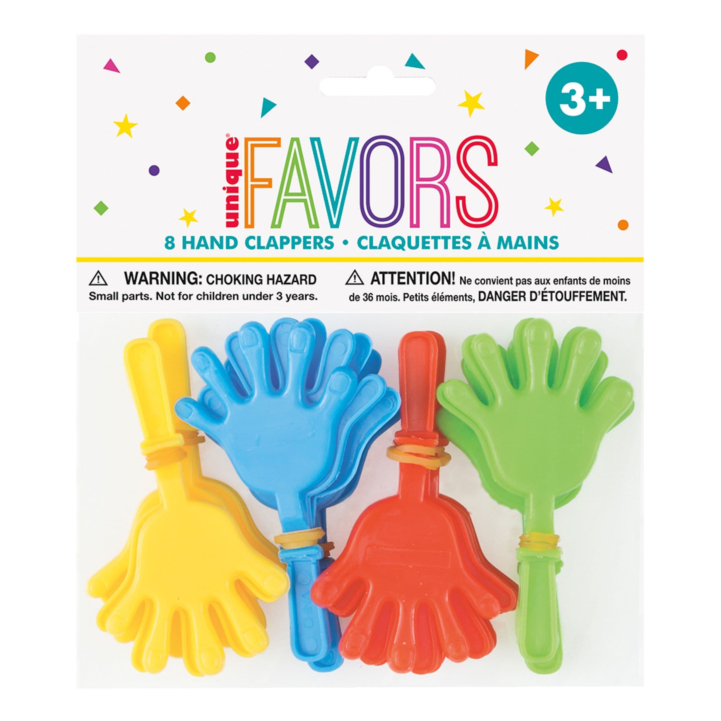 Käsitaputtimet Monivärinen - 8-pakkaus