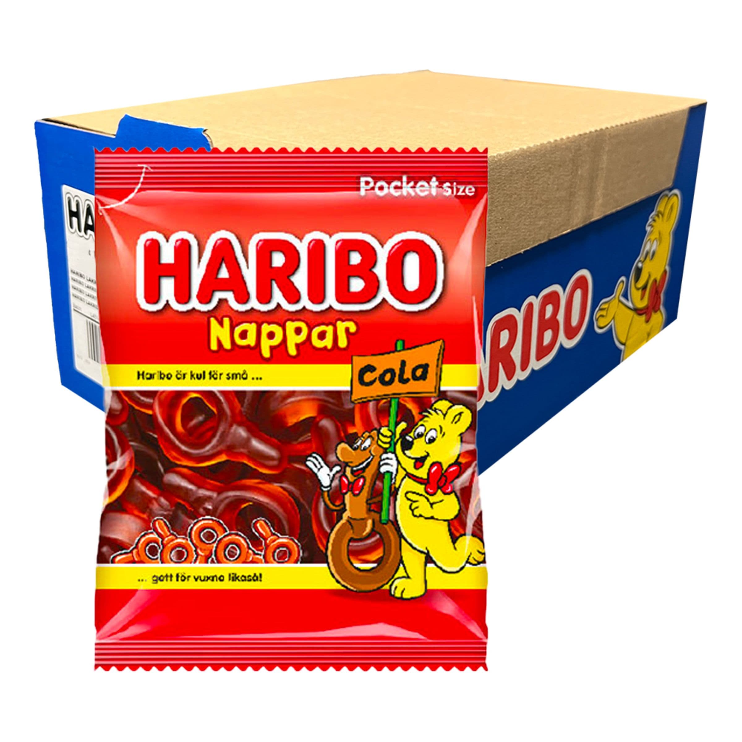 Haribo Colanappar Suurpakkaus - 24 x 80 g