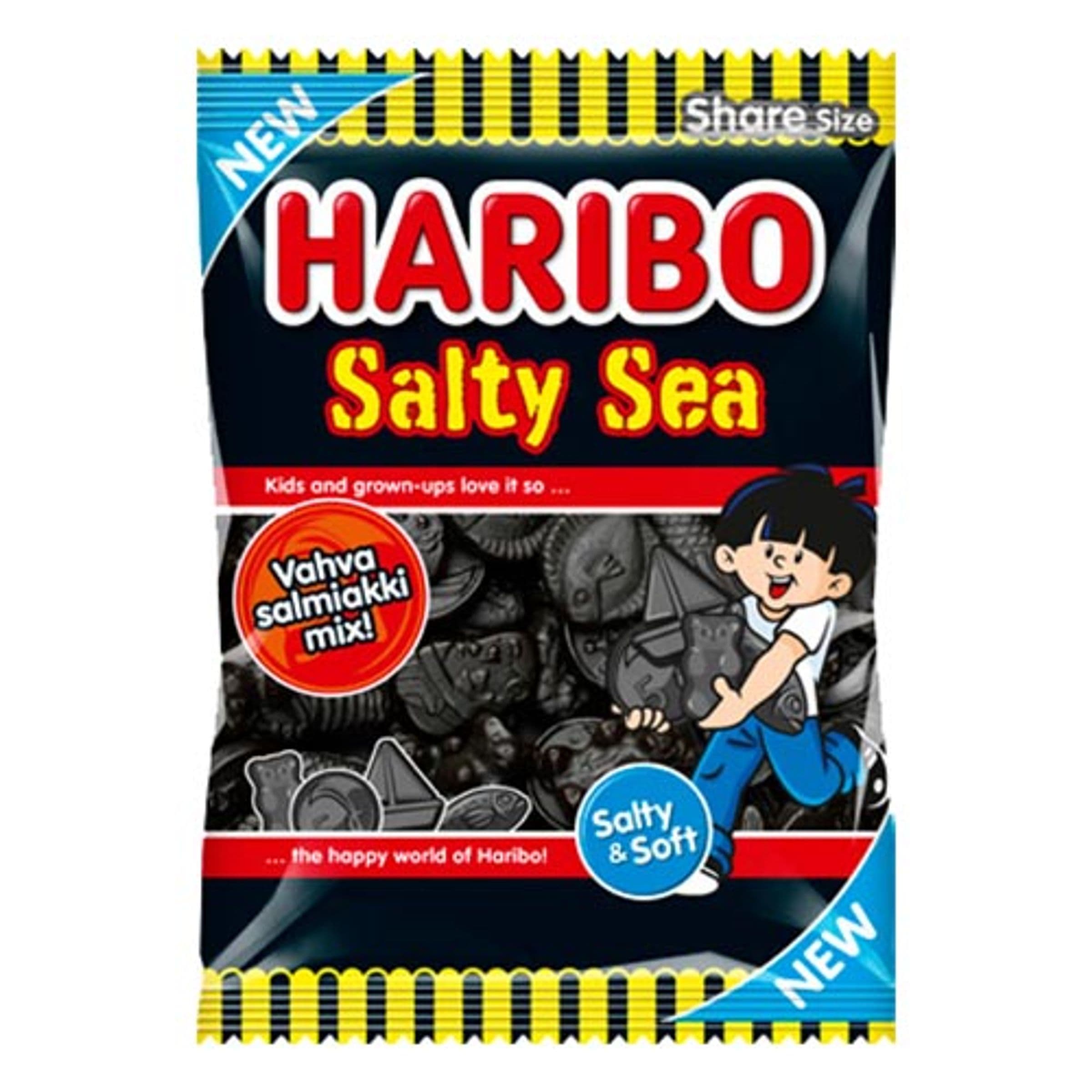 Haribo Salty Sea Pussi - 170 g