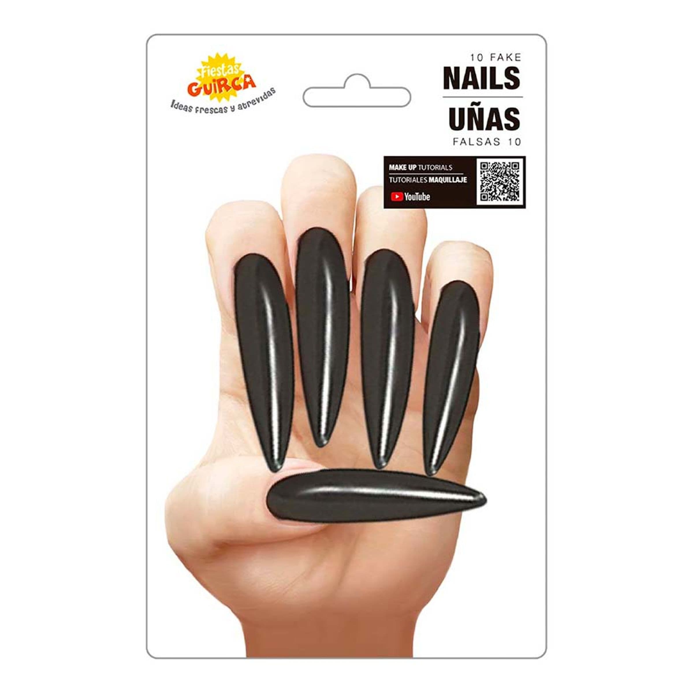 Mustat Noidankynnet Pitkät