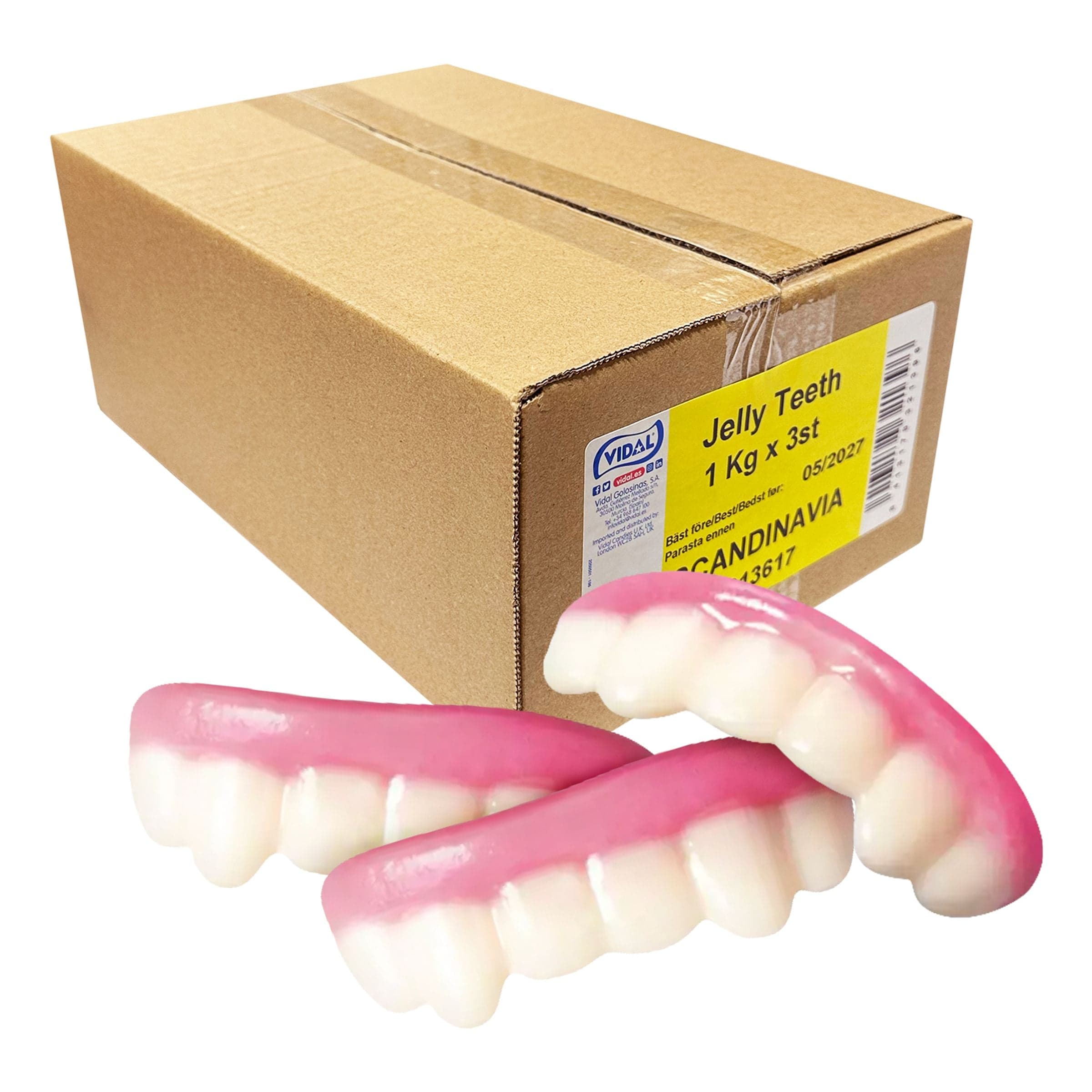 Jelly Teeth Suurpakkaus - 3 kg