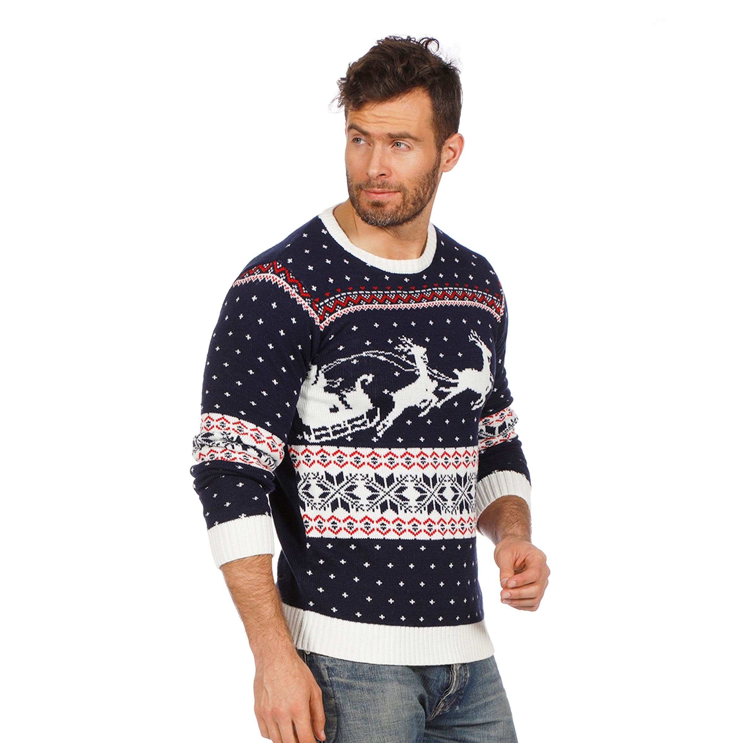 Joulupusero Sininen Joulureki - Large