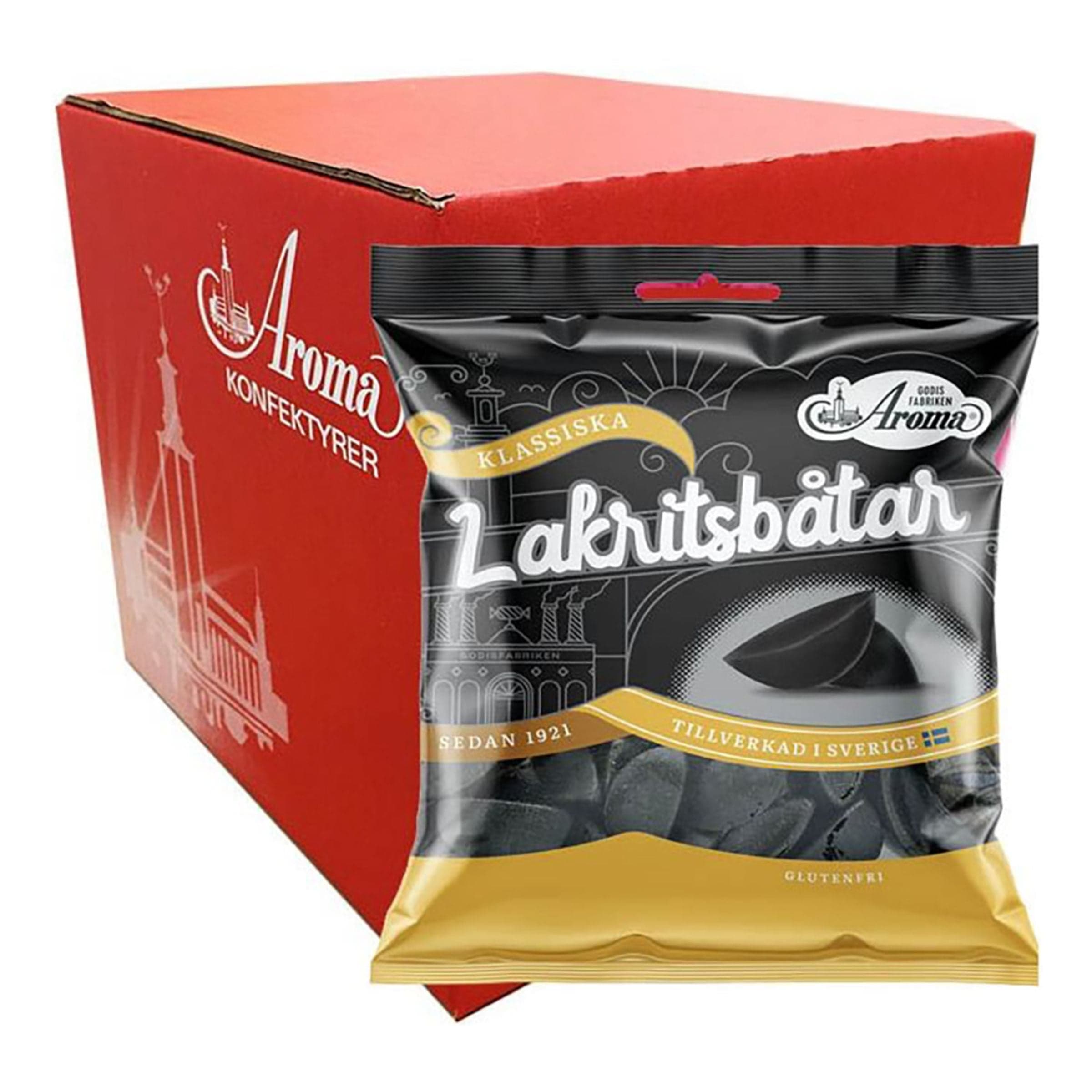 Lakritsiveneet Suurpakkaus - 20 x 80 g