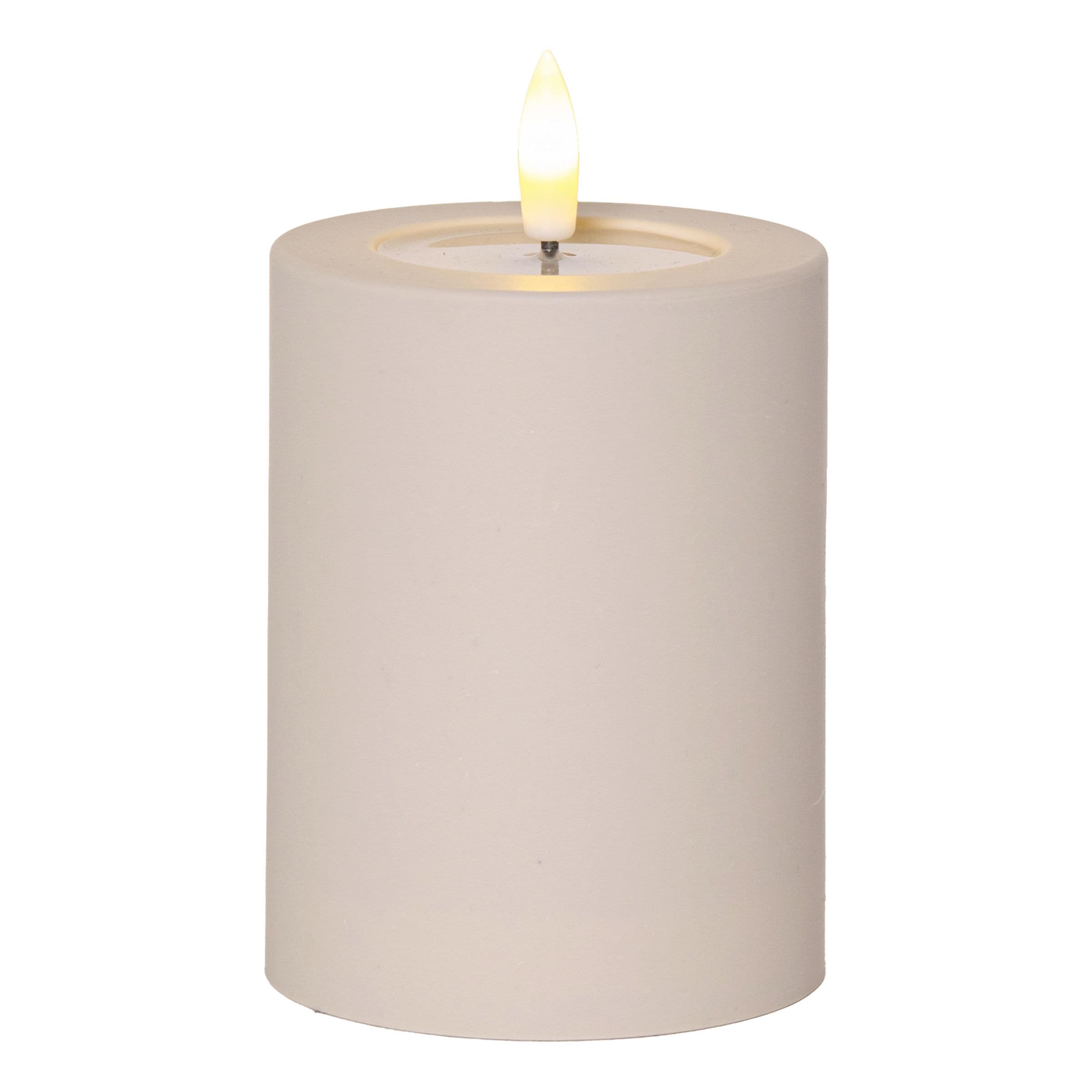 LED-pöytäkynttilä Soft Beige - Pieni