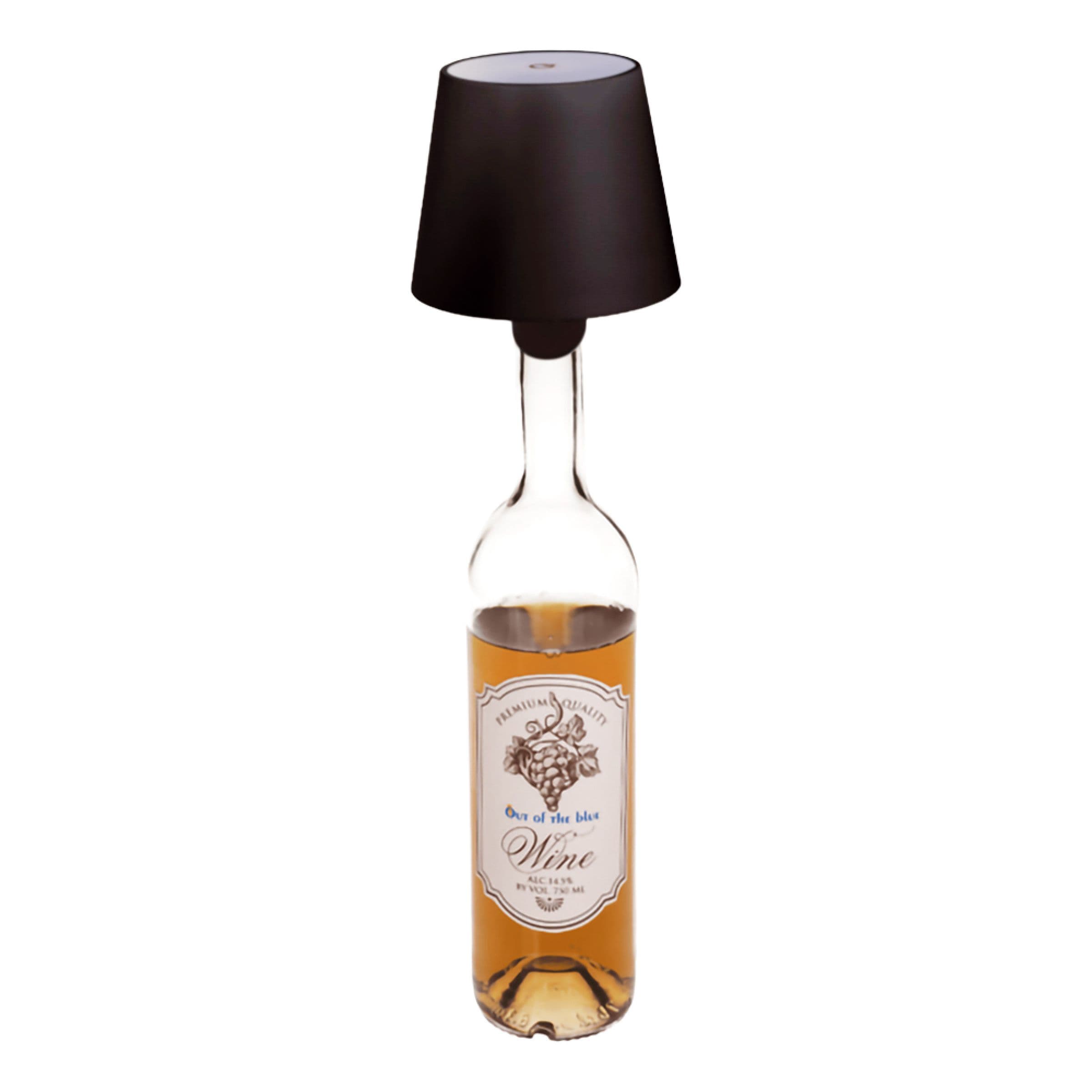 LED-pullolamppu - Musta