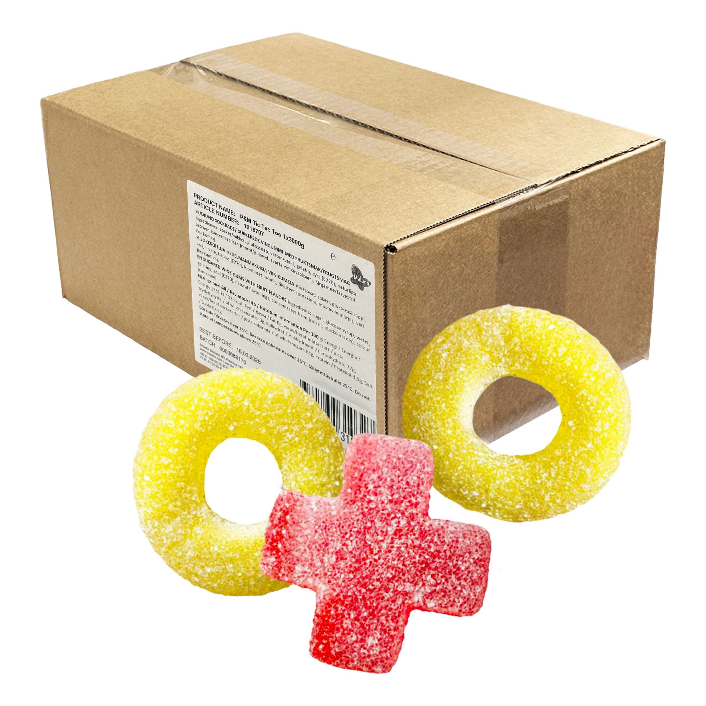 Malaco Tre i Rad Suurpakkaus - 3 kg