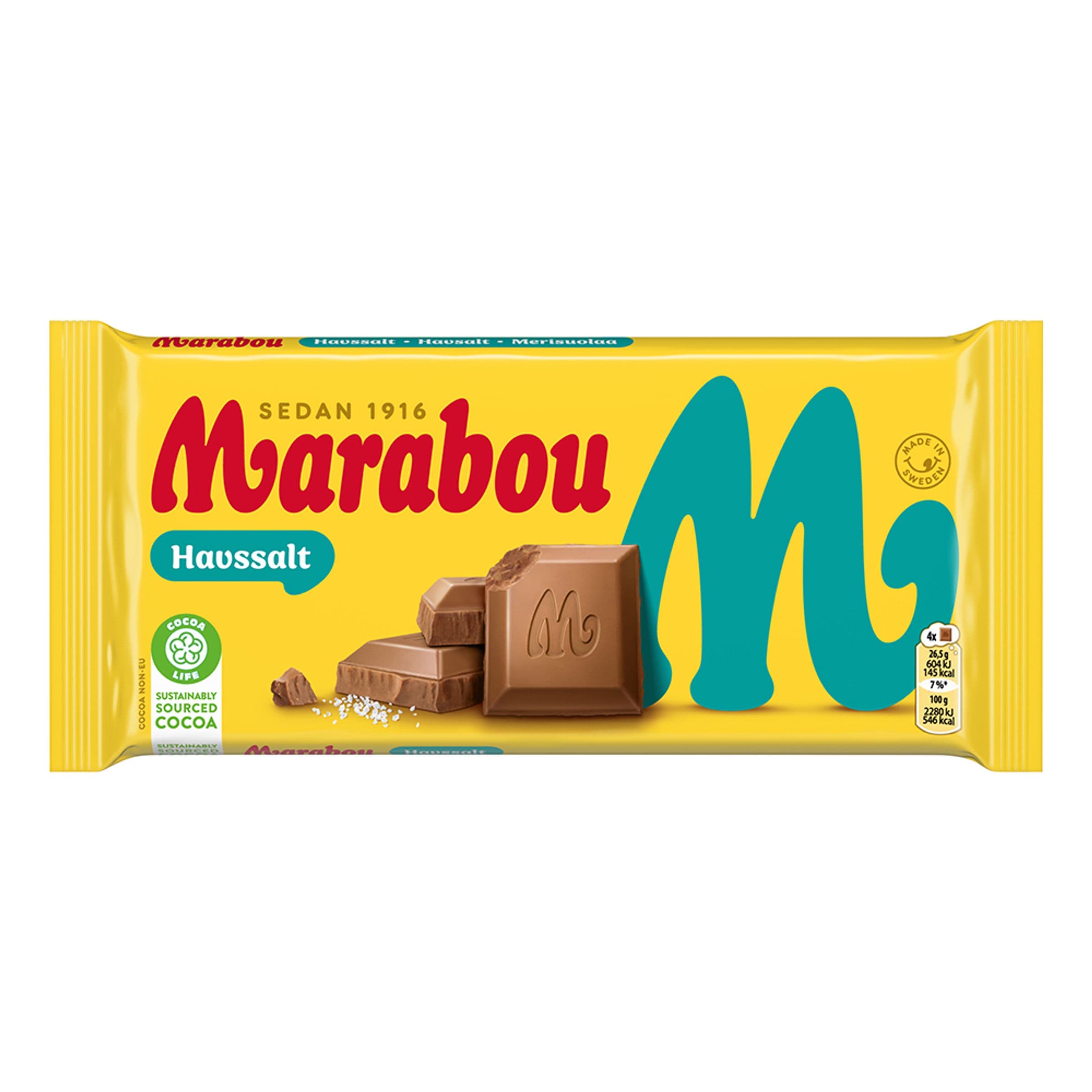 Marabou Havssalt - 160 g