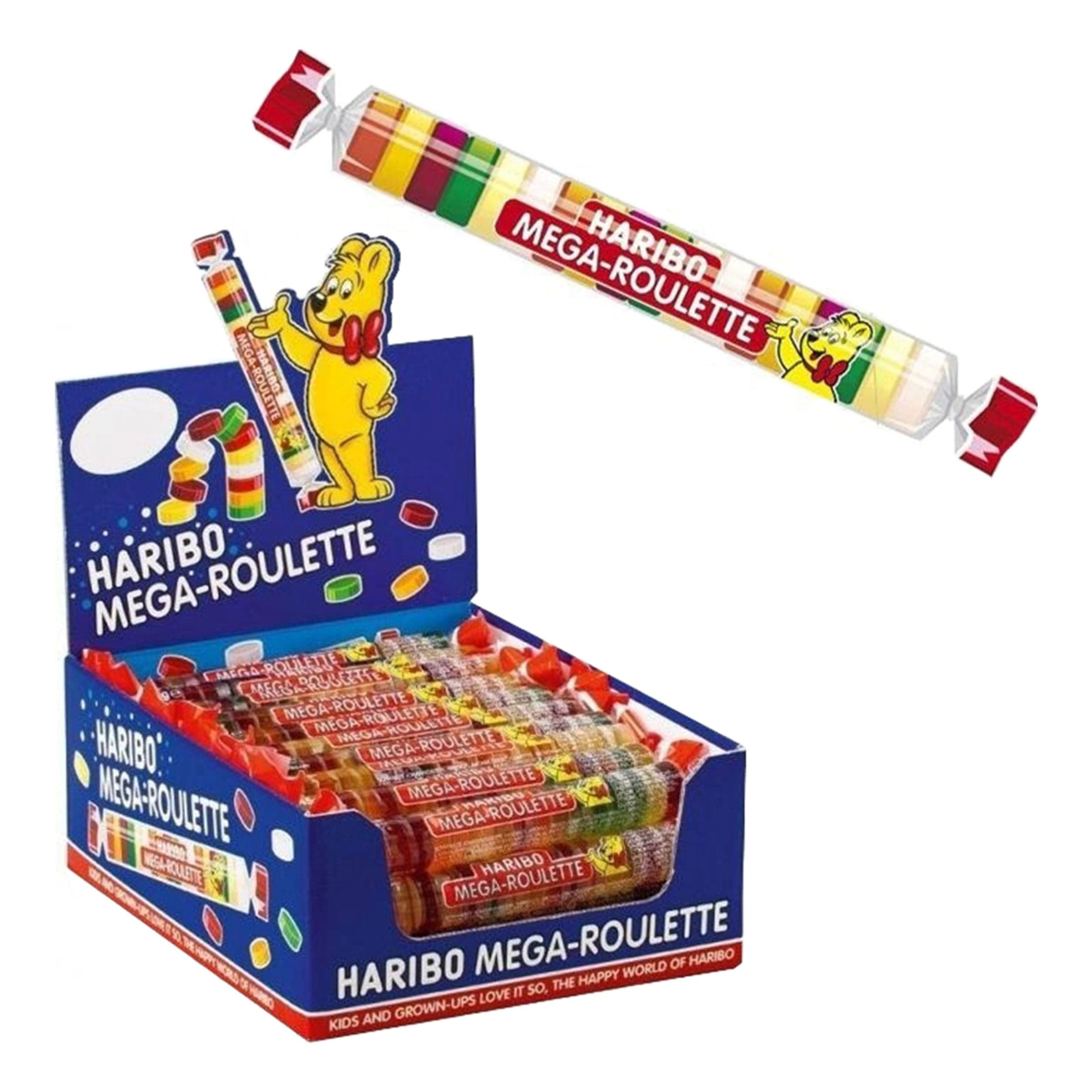 Haribo Mega Roulette Fruit Suurpakkaus - 40 x 45 g