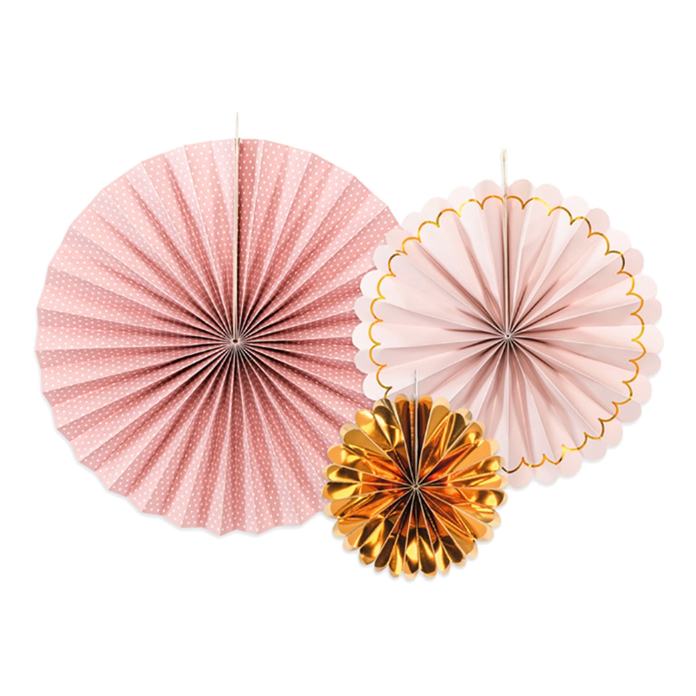 Paperisulat Kulta/Vaaleanpunainen Mix - 3-pakkaus