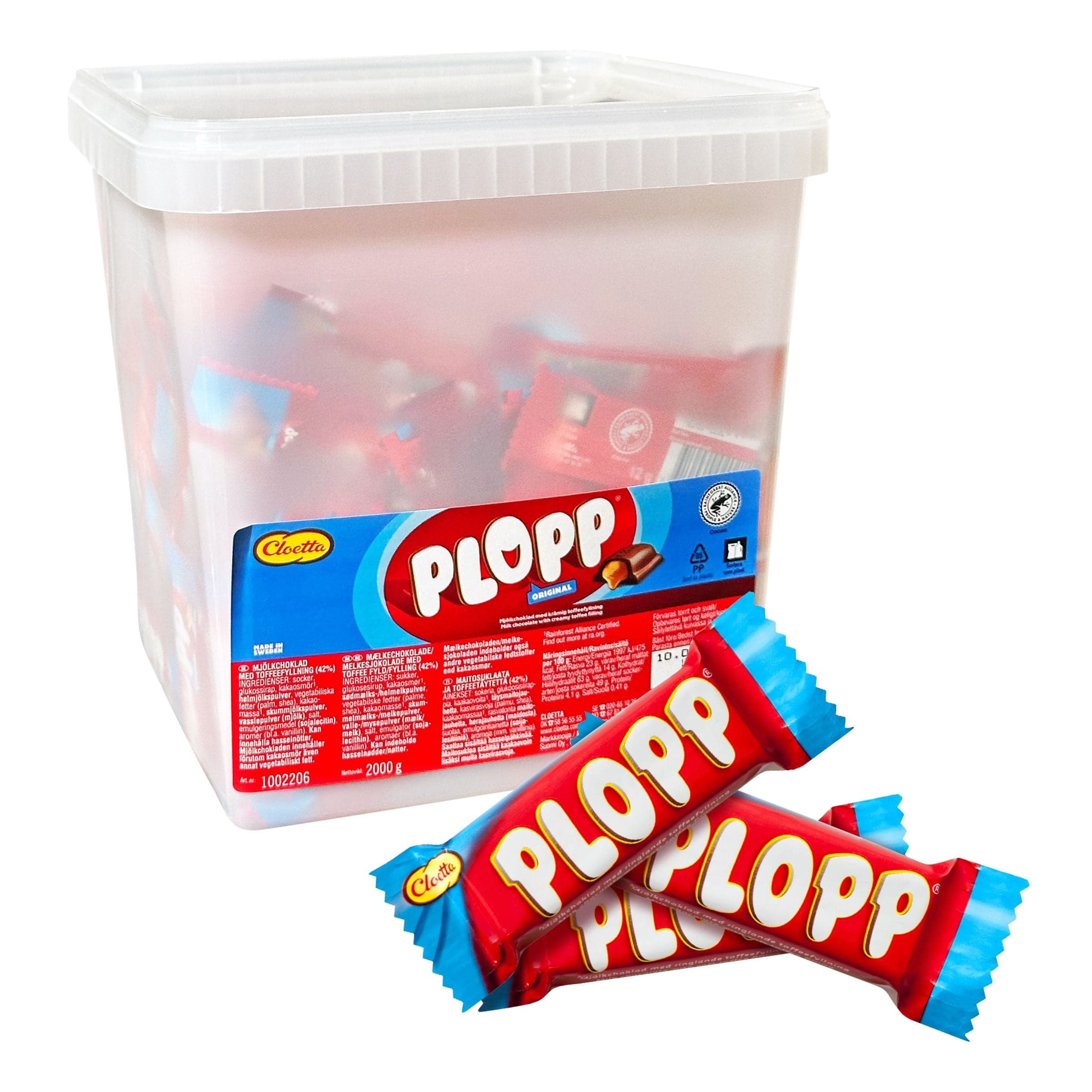 Plopp Original Irtotavarana Purkissa - 2 kg