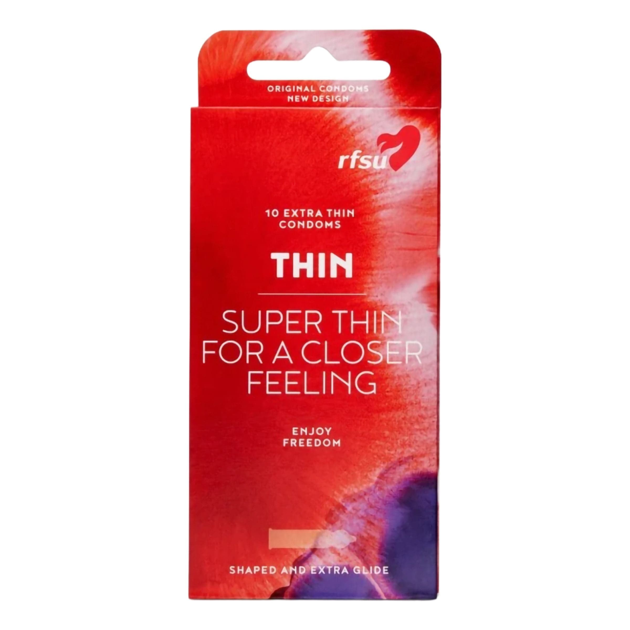 RFSU Thin Kondomit - 10-pakkaus