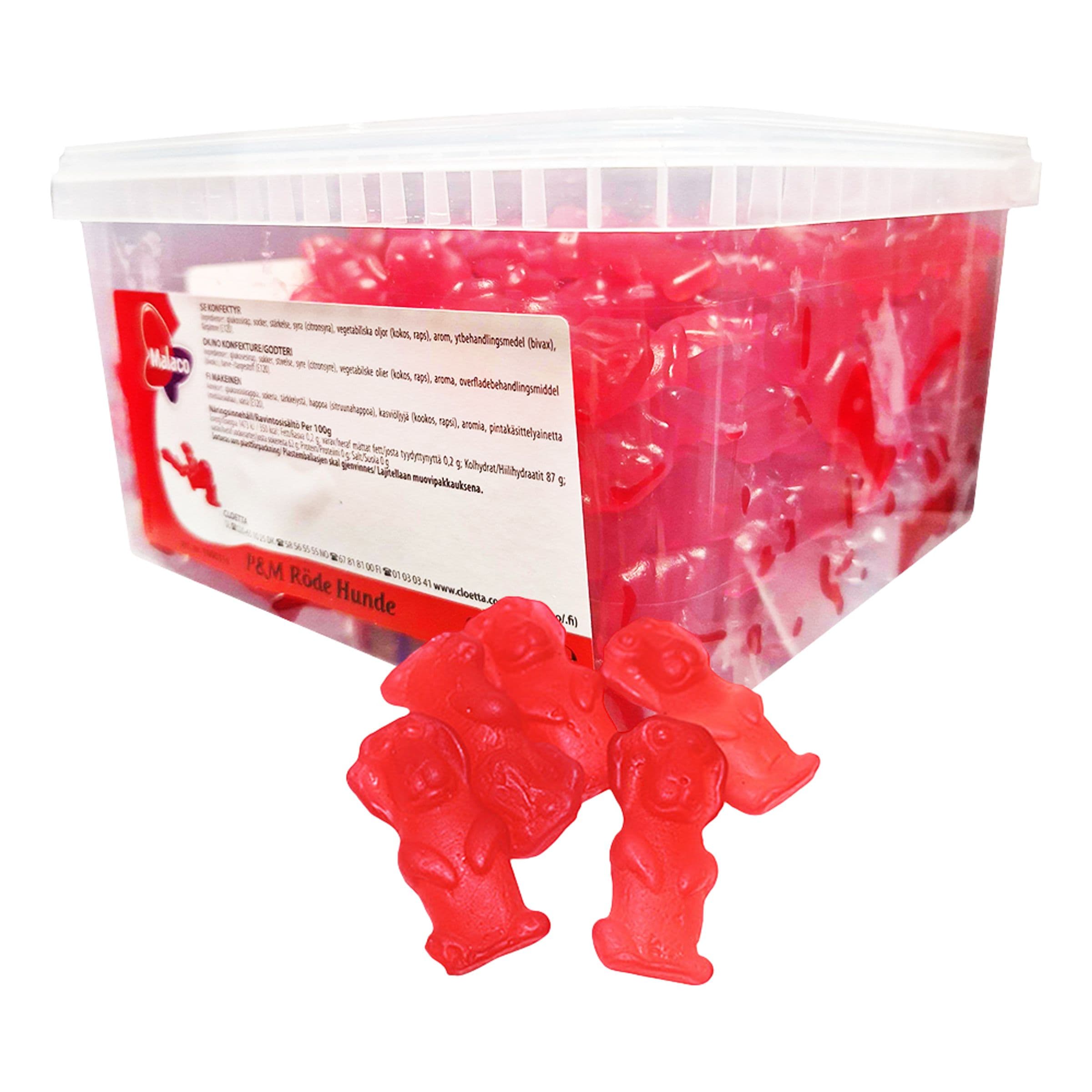 Malaco Röde Hund Suurpakkaus - 2 kg