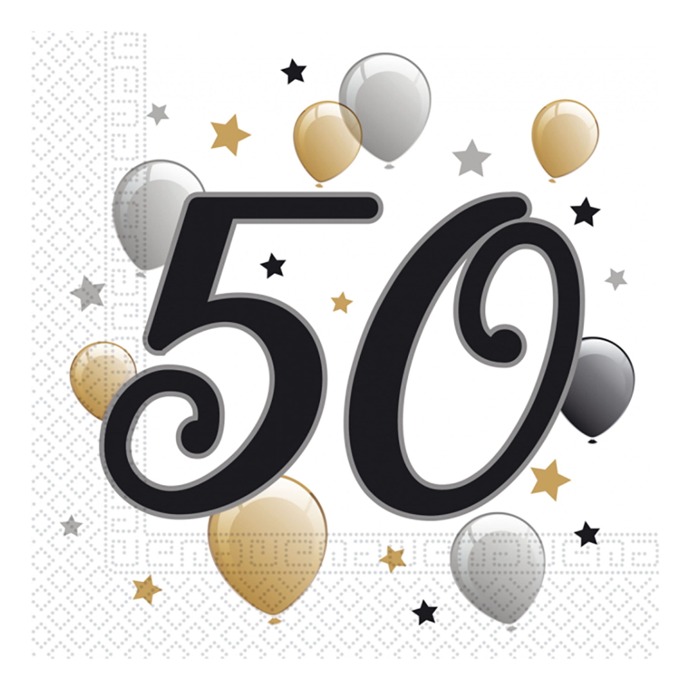 Lautasliinat 50 Ilmapallot - 20-pakkaus