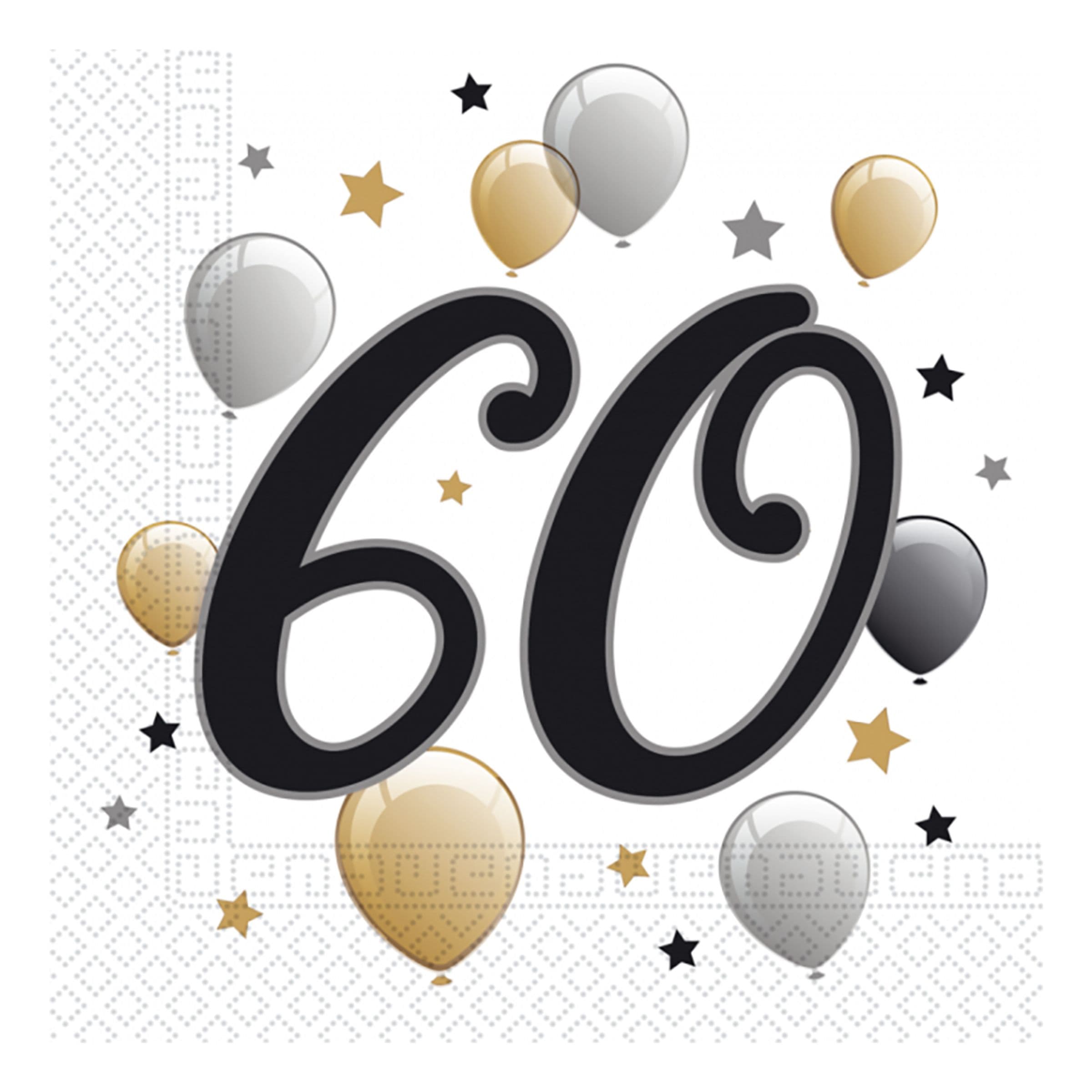 Lautasliinat 60 Ilmapallot - 20-pakkaus