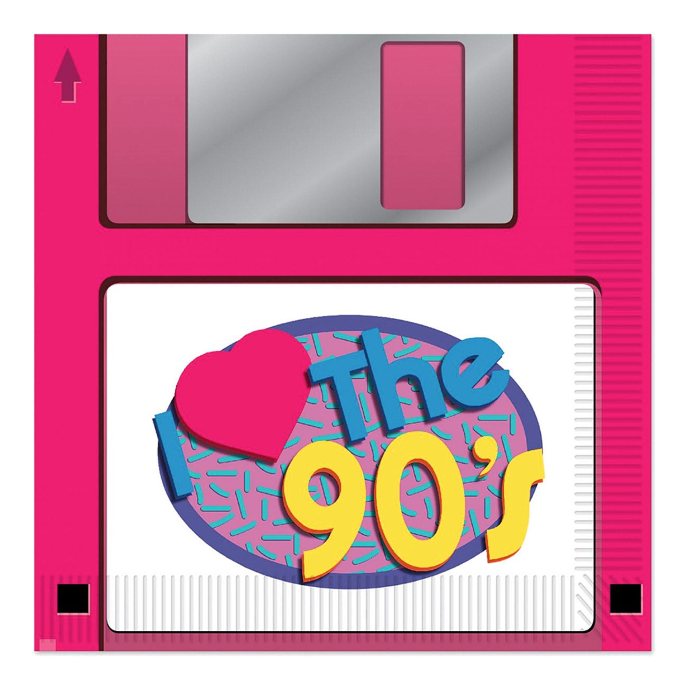 Servetit Disketti 90´s - 16-pakkaus