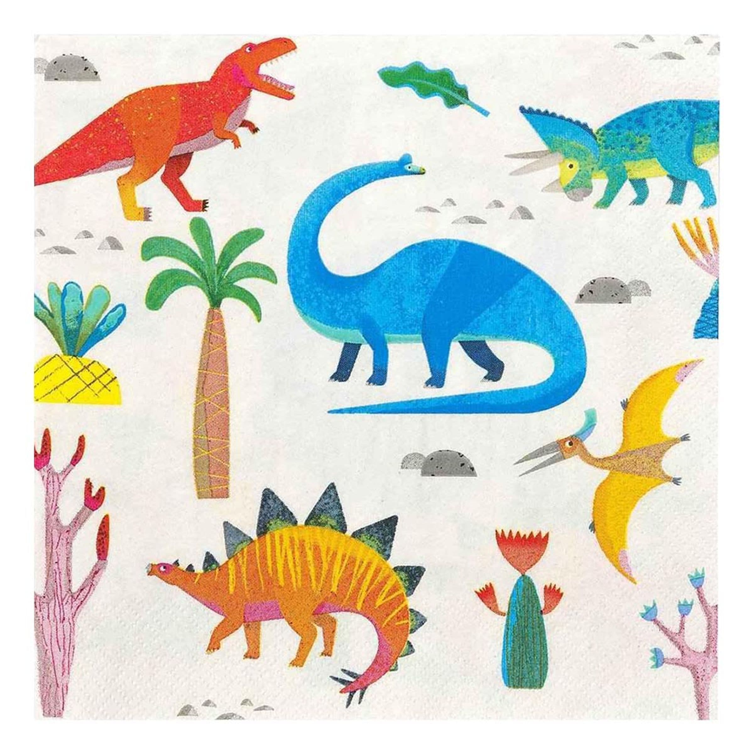 Servetit Juhla Dinosaurukset - 20-pakkaus