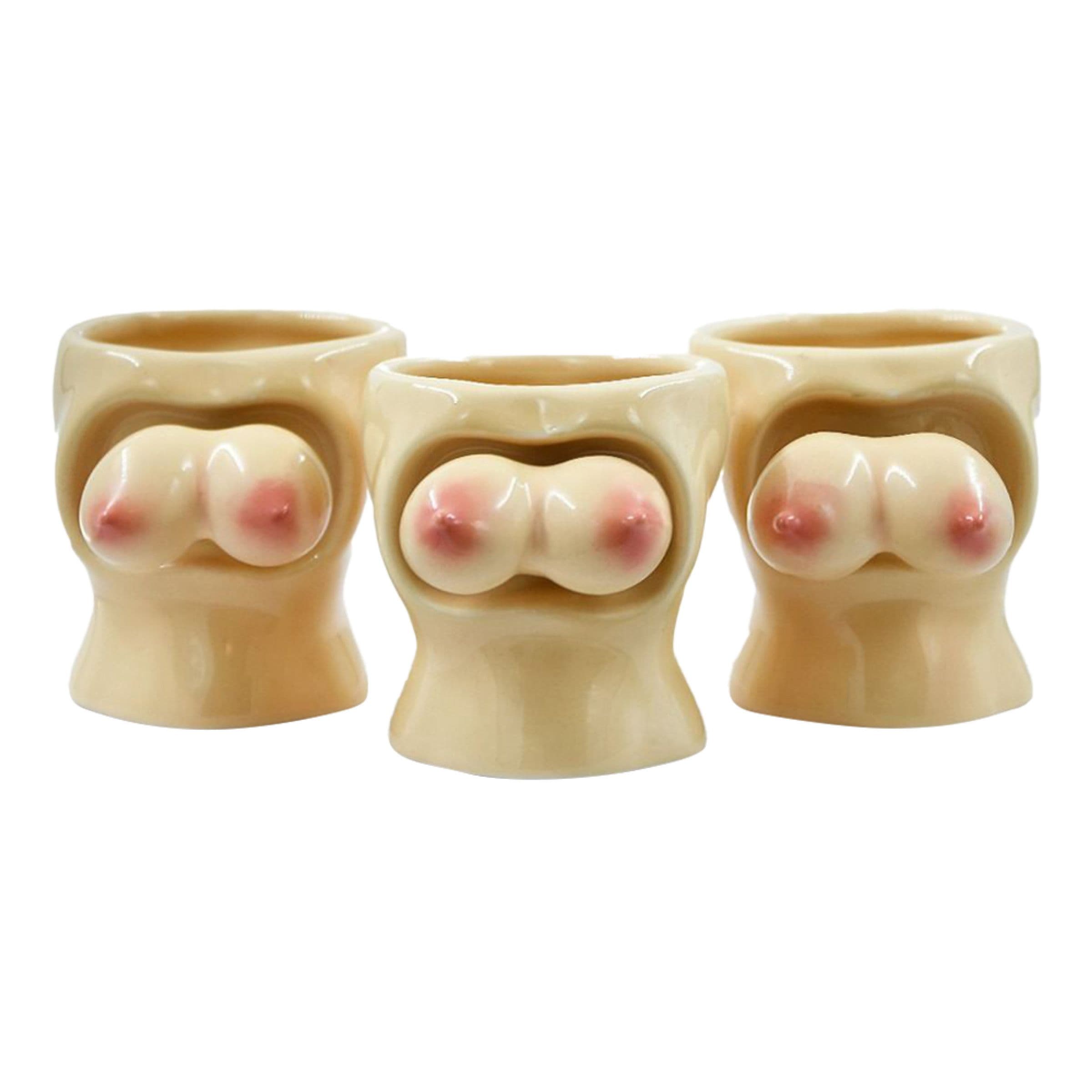 Shottilasi Keinuvat Rinnat - 3-pakkaus