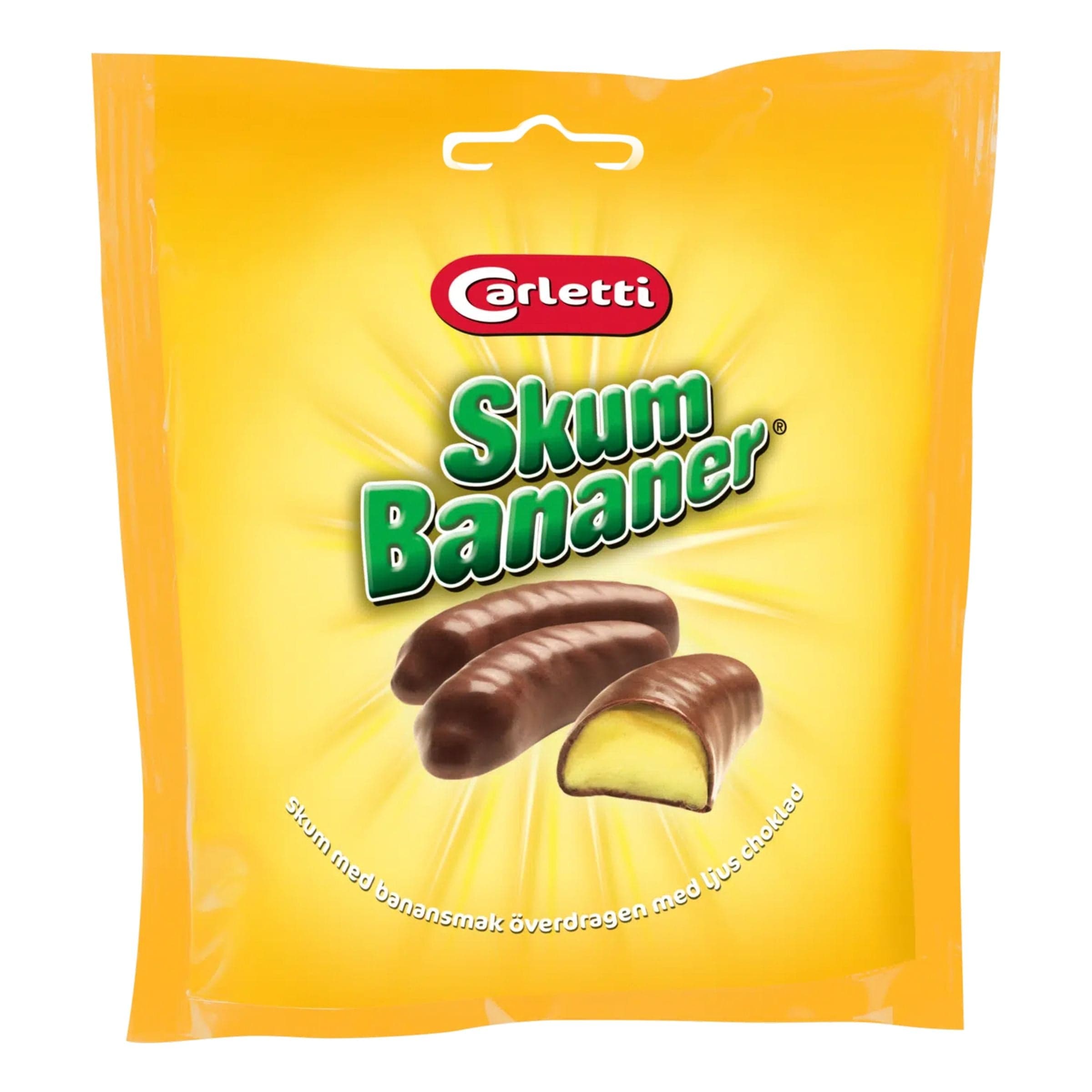 Vaahtobanaani Vaalea Suklaa - 100 g
