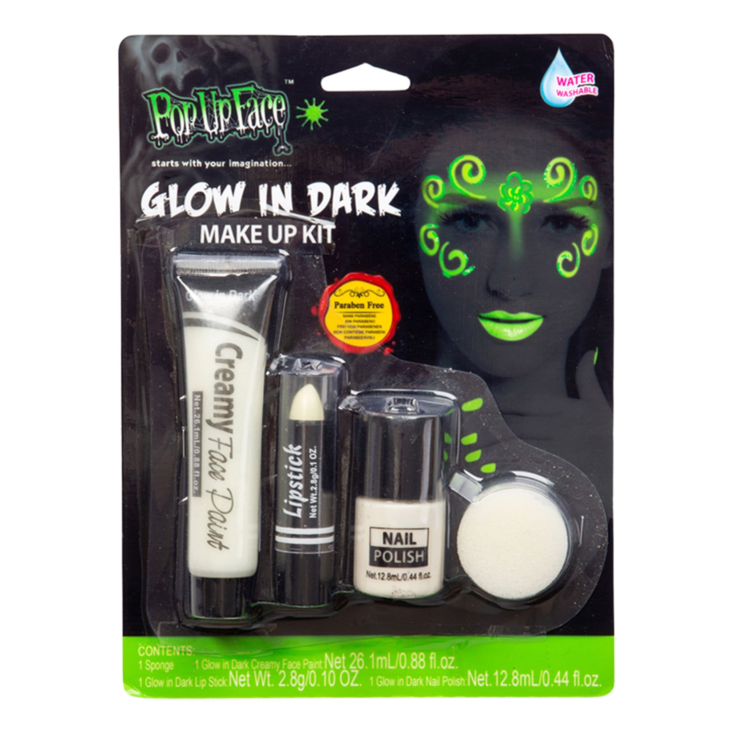 Meikkisetti Glow in the Dark