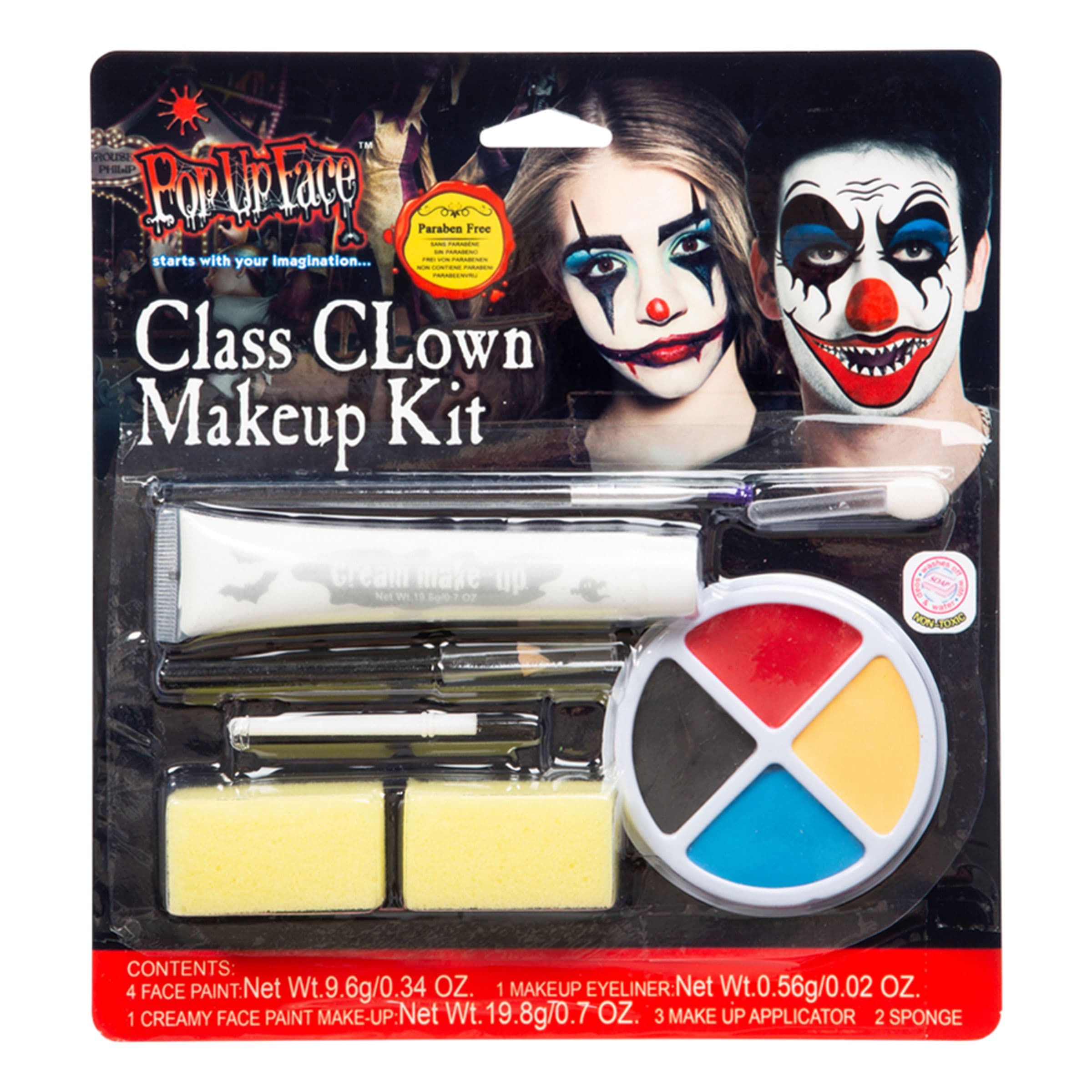 Meikkisetti Pelottava Klovni