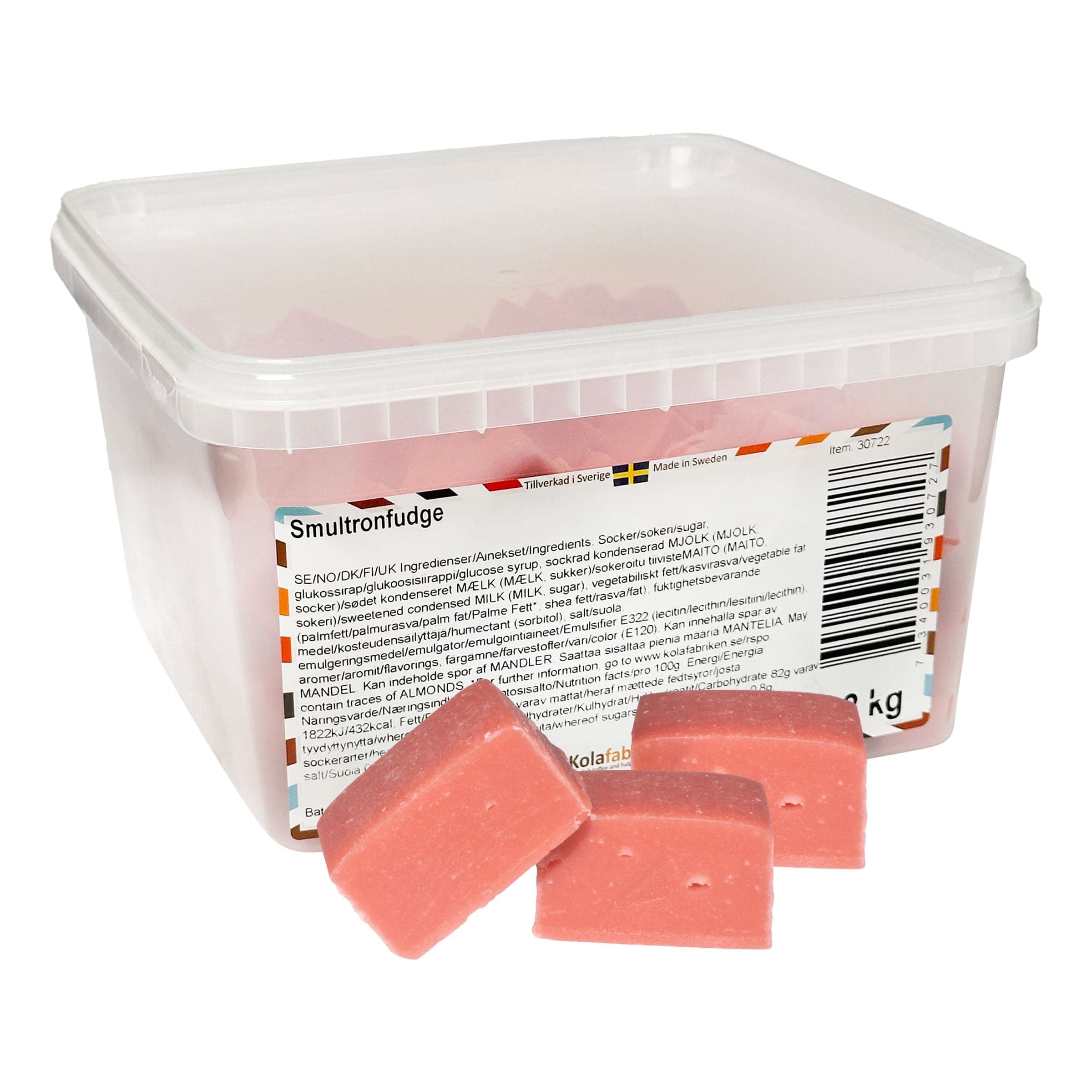 Mansikkafudge suurpakkaus - 2 kg