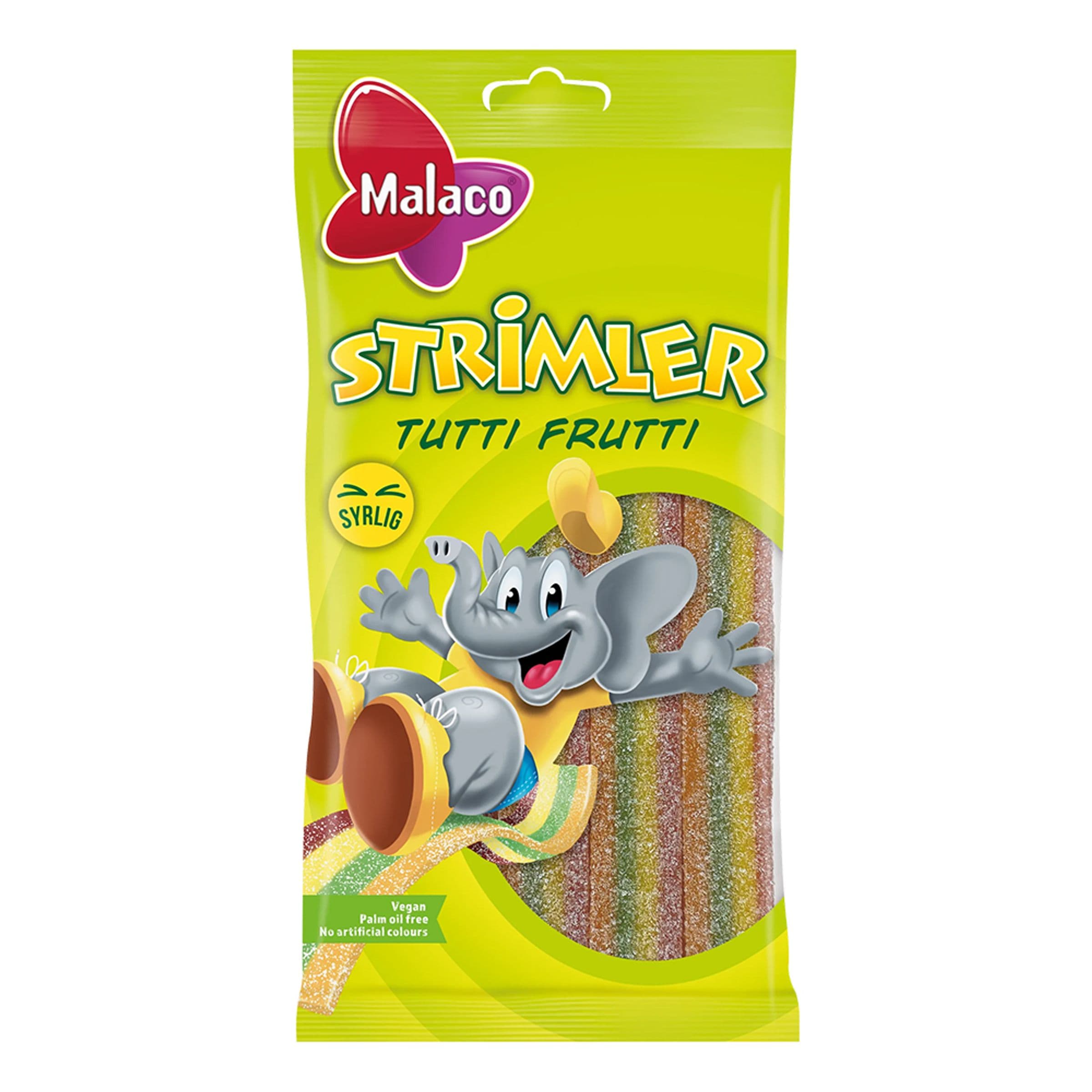 Malaco Strimler Tutti Frutti - 80 g