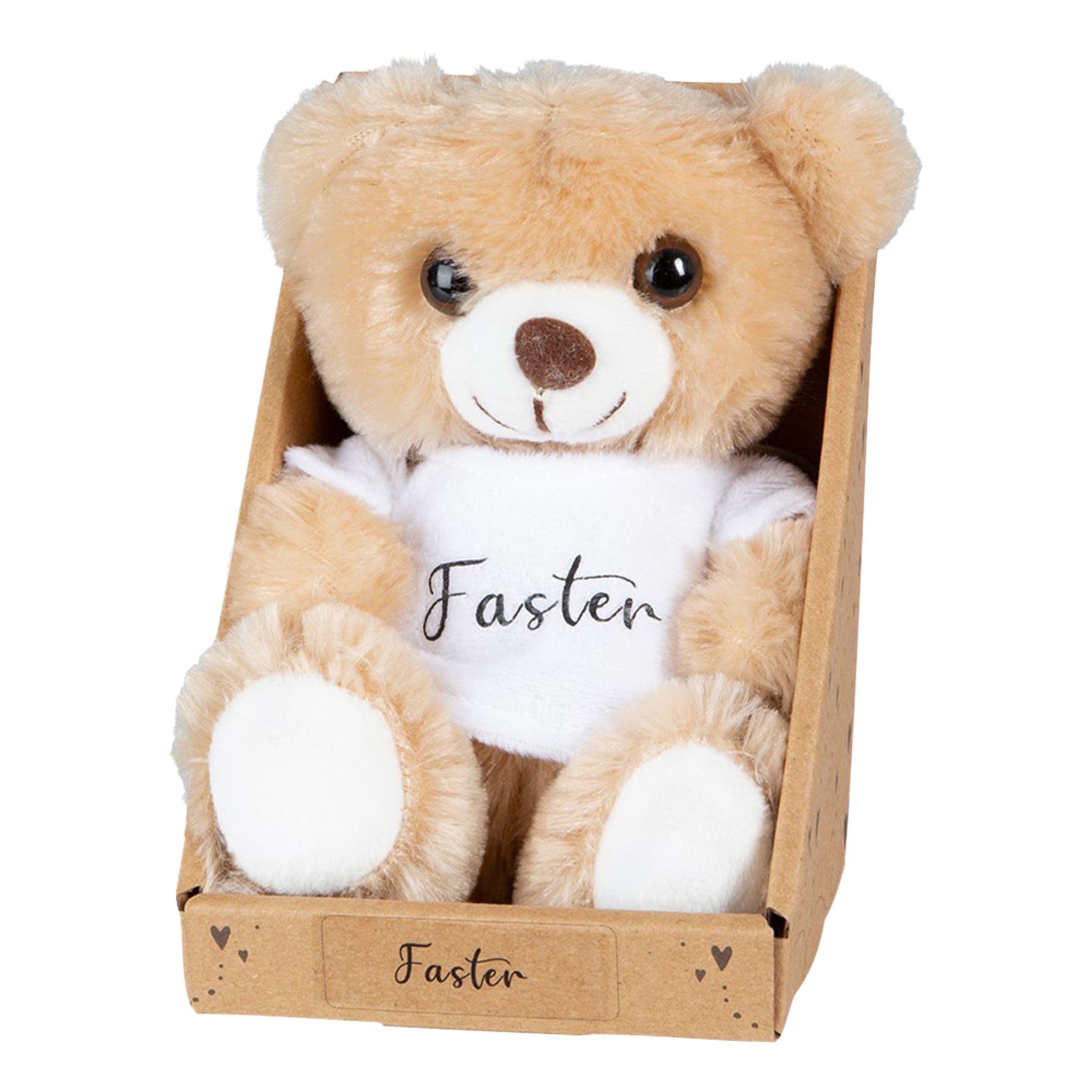 T-Bear Nalle Tekstillä - Faster