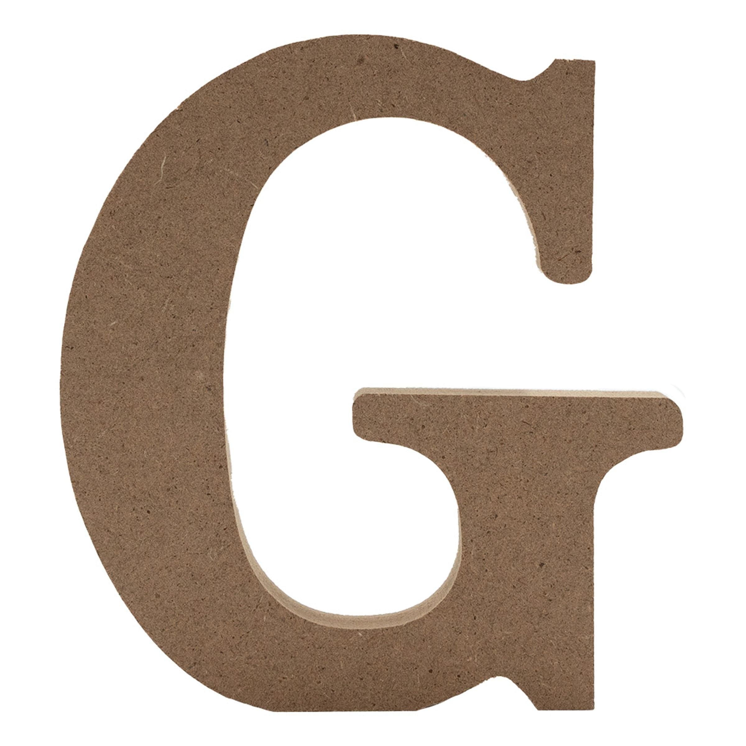 Puukirjaimet - Kirjain G
