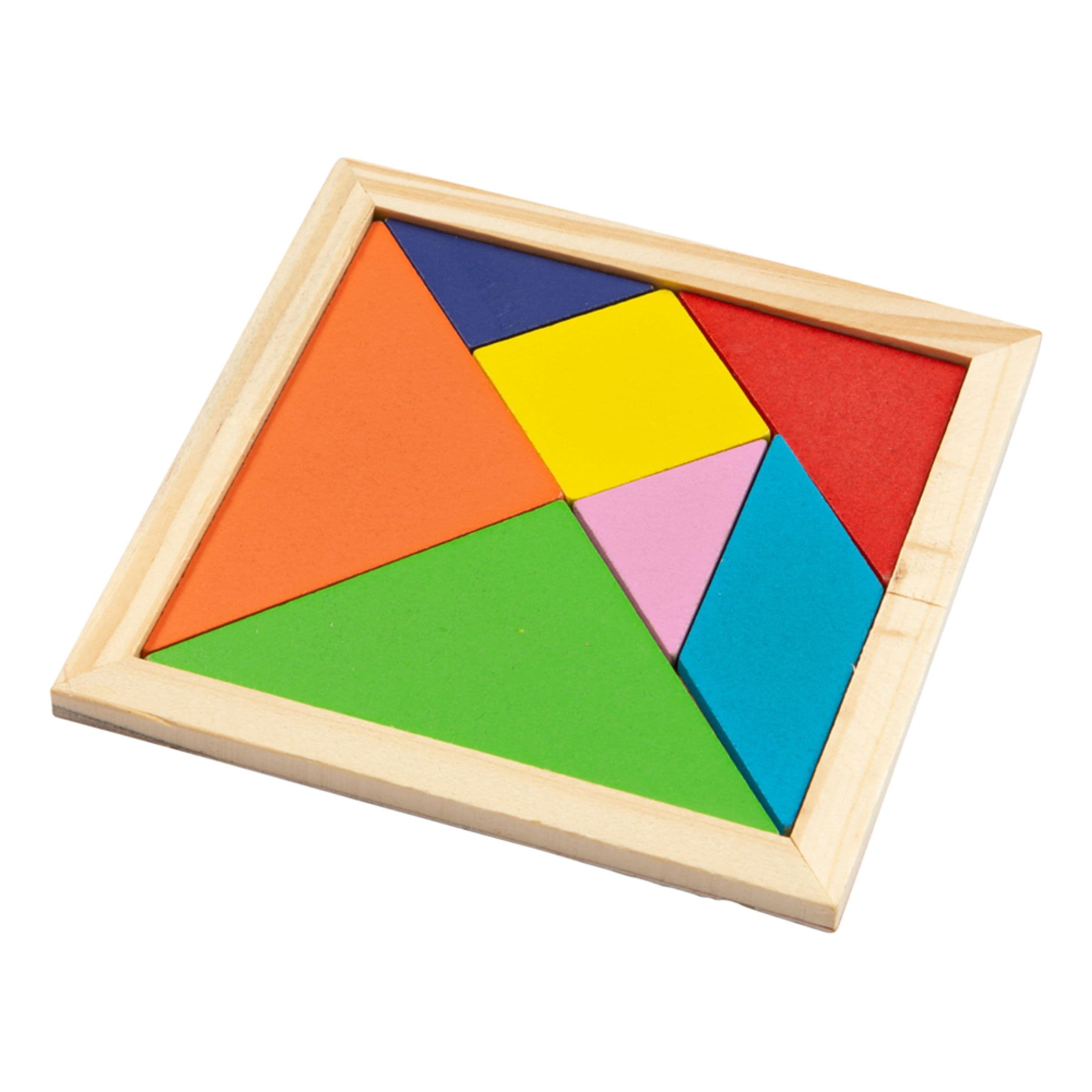 Puupalapeli Monivärinen