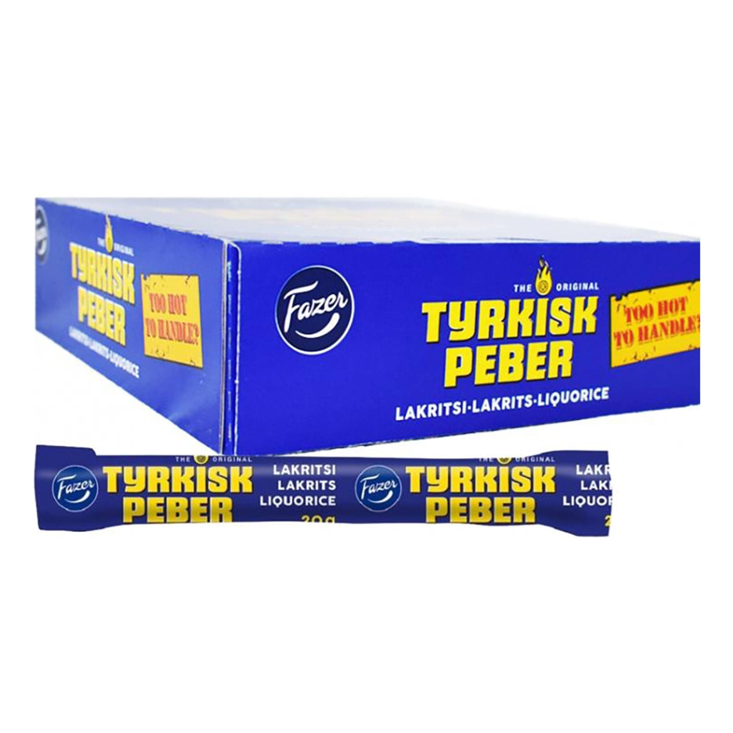 Fazer Turkin Pippuri Tangot Suurpakkaus - 30 x 20 g