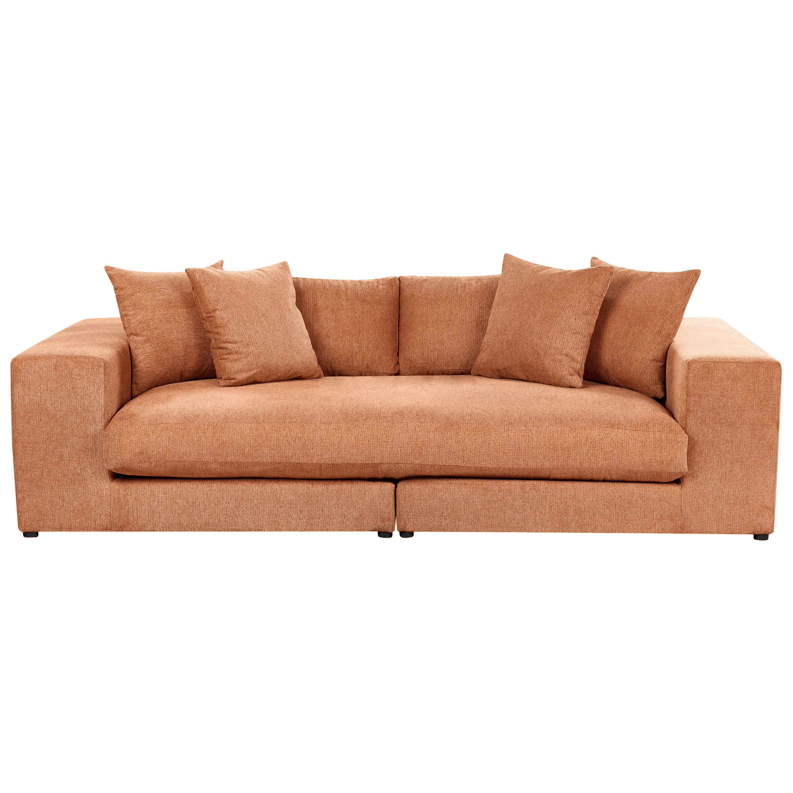 Sohva GLORVIKA kangas Oranssi 3-istuttava