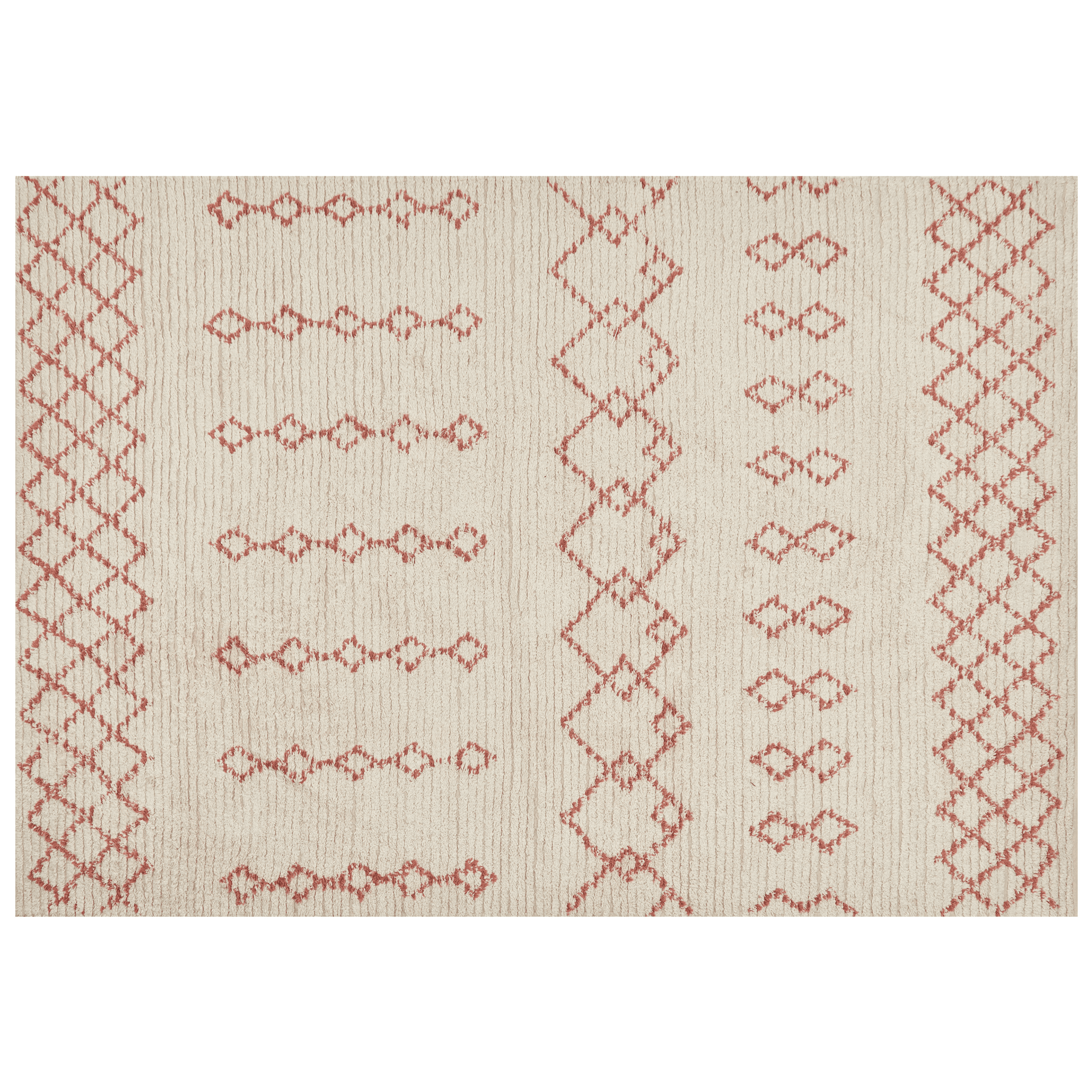 Matto BUXAR Beige 160 x 230 cm puuvilla
