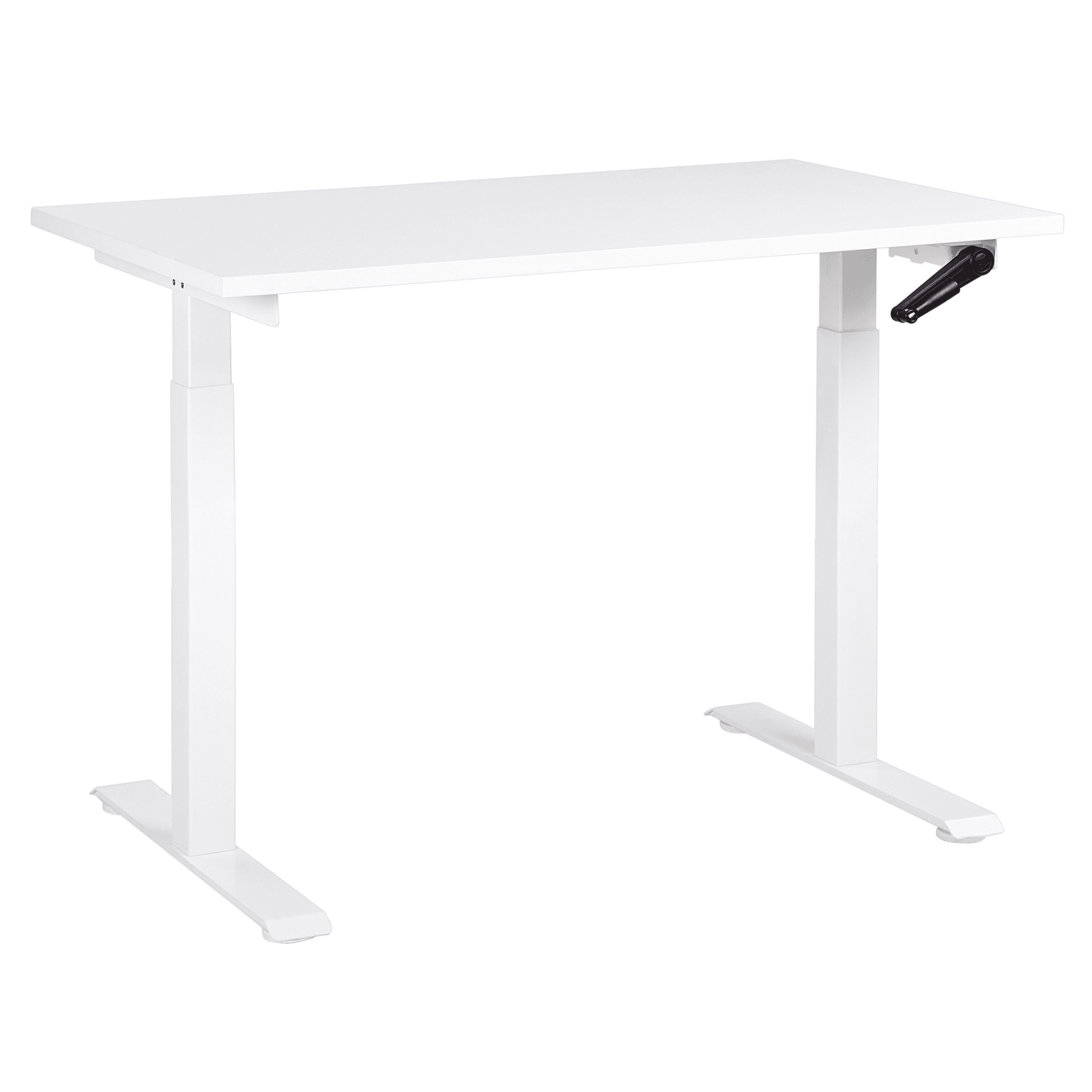 Manuaalisesti säädettävä työpöytä DESTINES Valkoinen 120 cm 72 cm