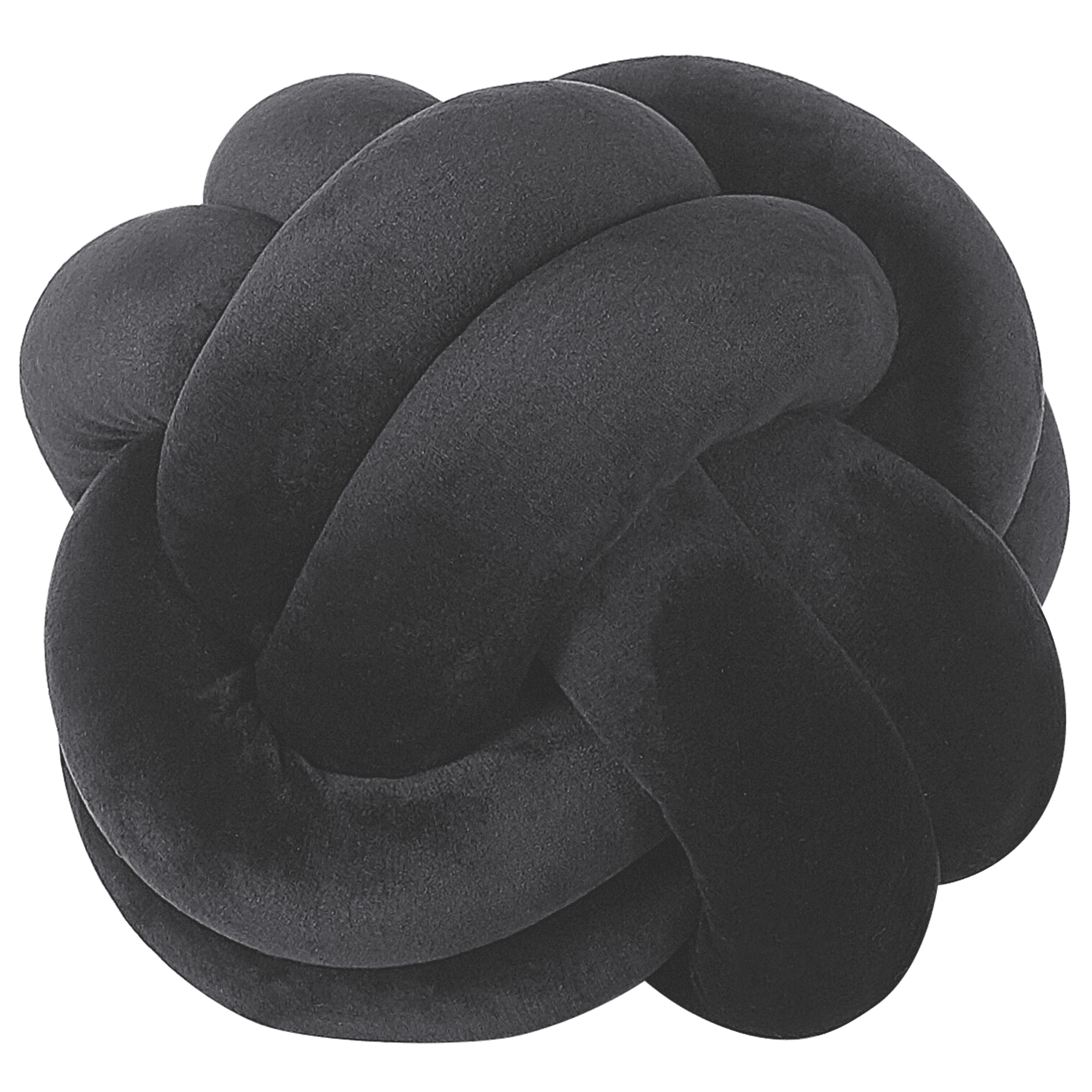 Koristetyyny MALNI sametti 20 x 20 cm Musta Hillitty