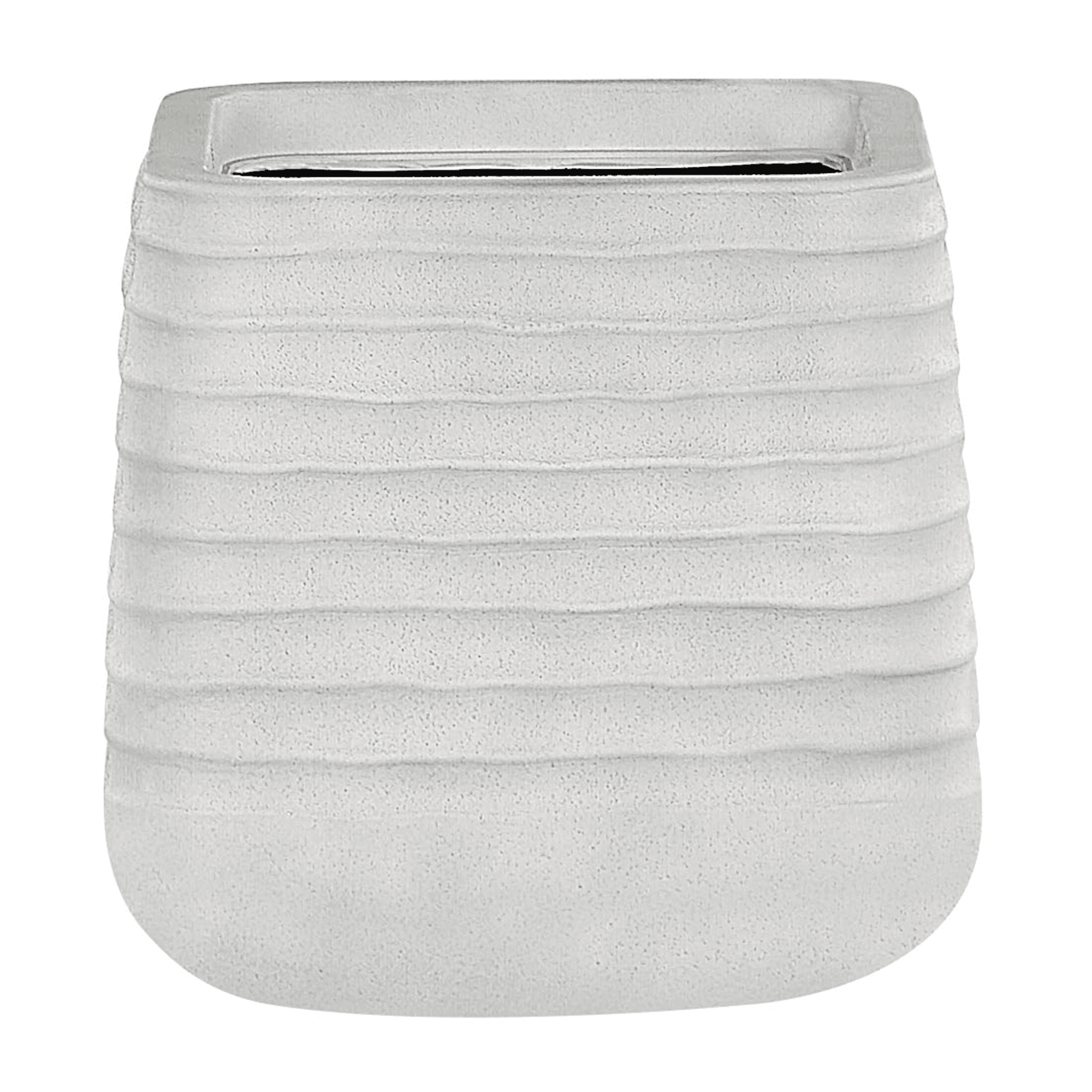 Kukkaruukku PARIKIA 28 cm Luonnonvalkoinen