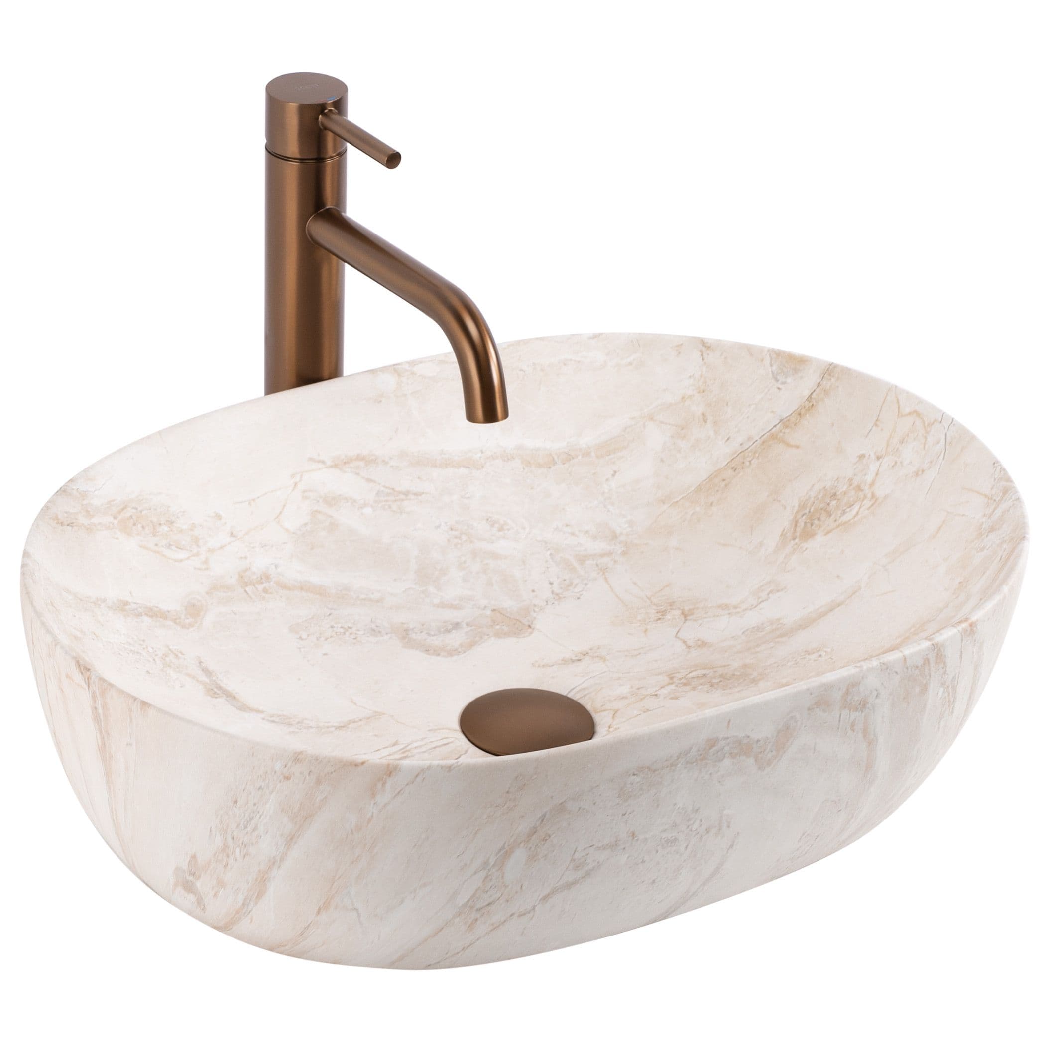 REA Malja-allas Amelia Kallisto 48 Beige, 48X34,5X13,5CM