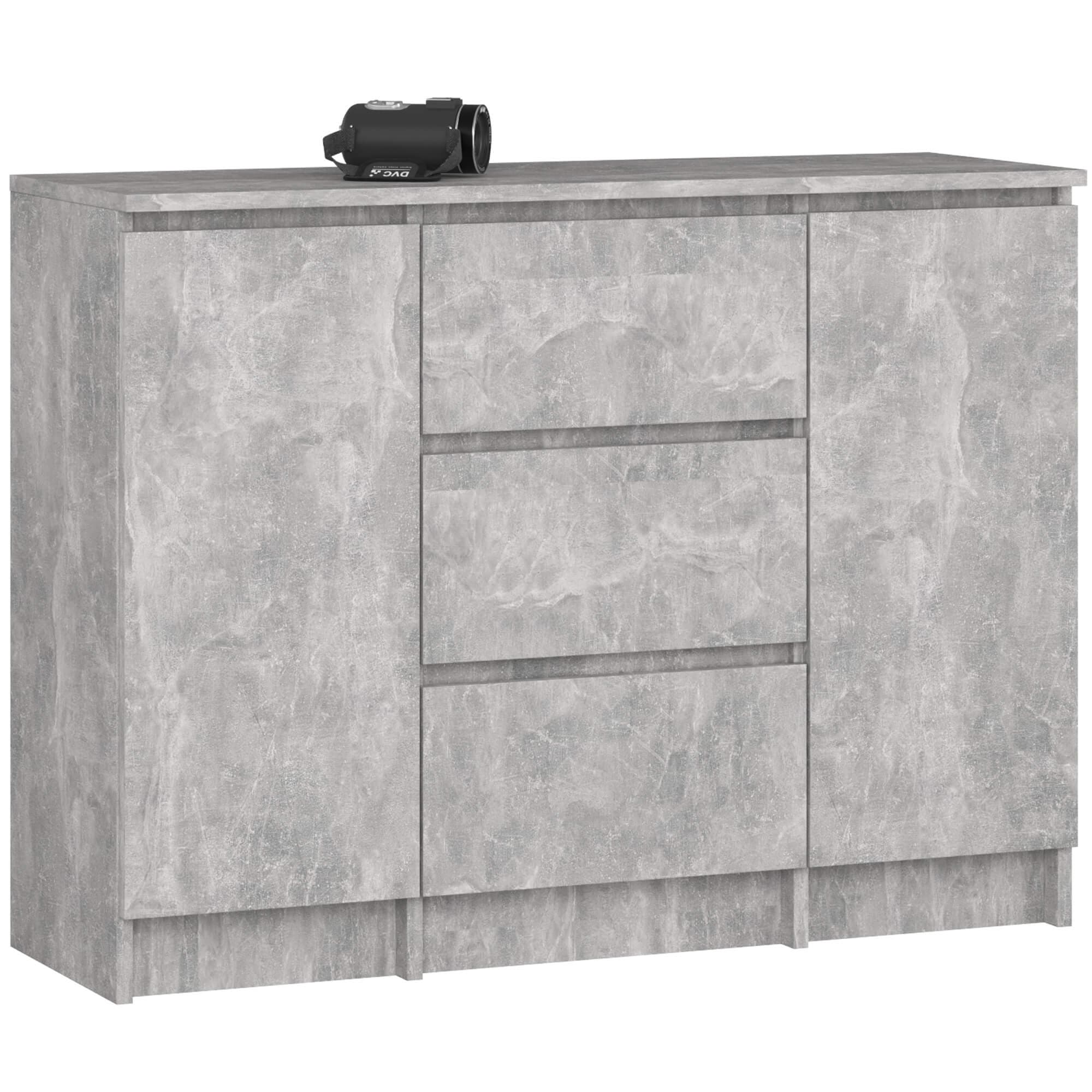 Akord Lipasto 2 Ovea 3 Laatikoa Betoni 101x35x76