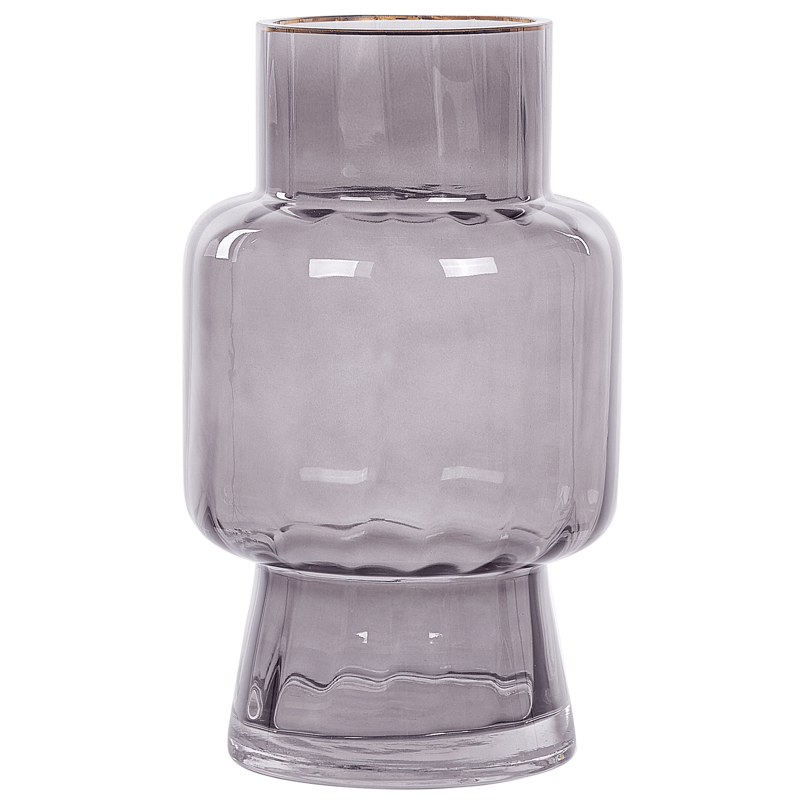 Kukkamaljakko MEGALO lasi 26 cm Harmaa