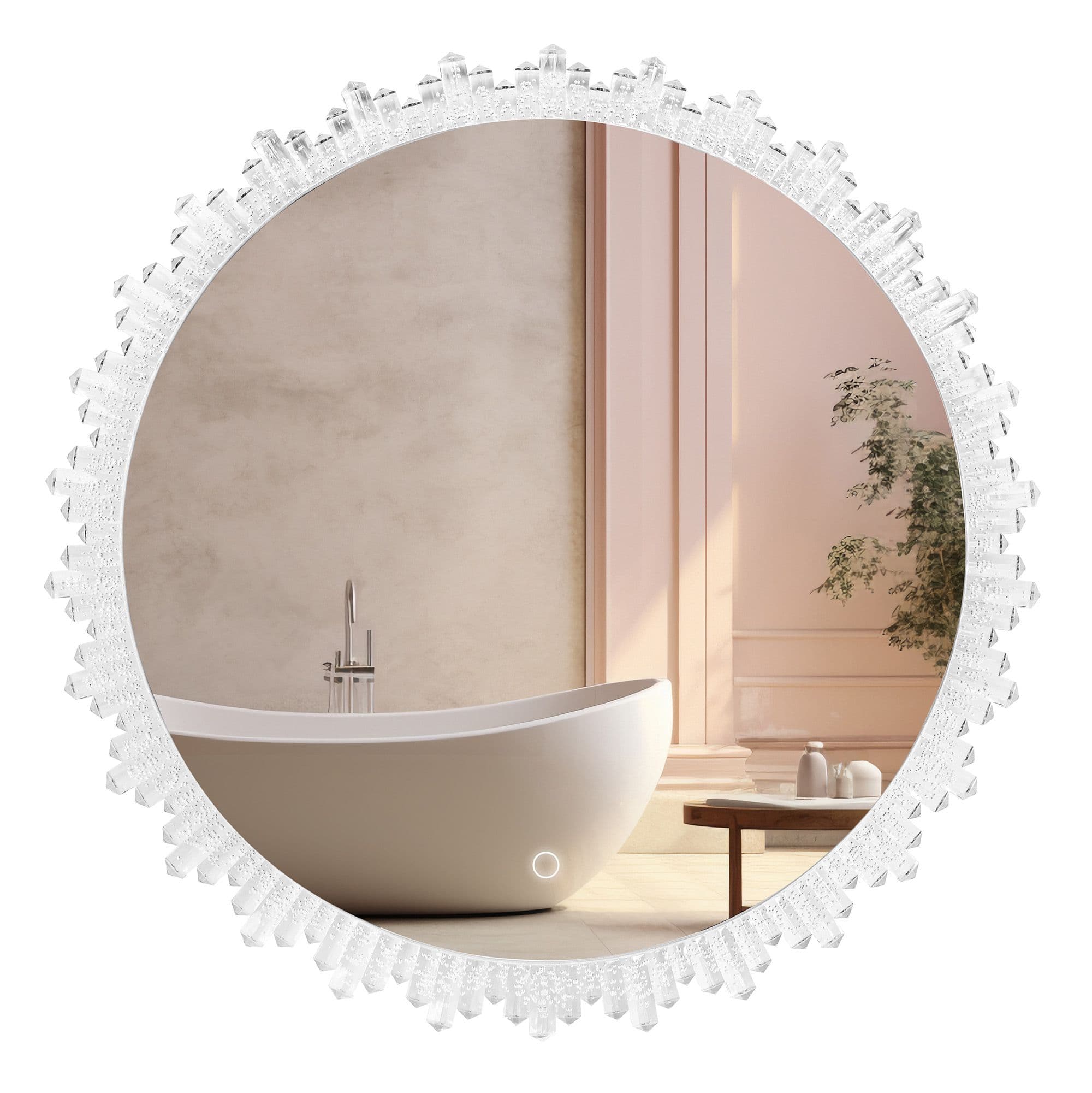 TUTUMI LED-seinäpeili YH-3564 60 läpinäkyvä, 60x60x2cm