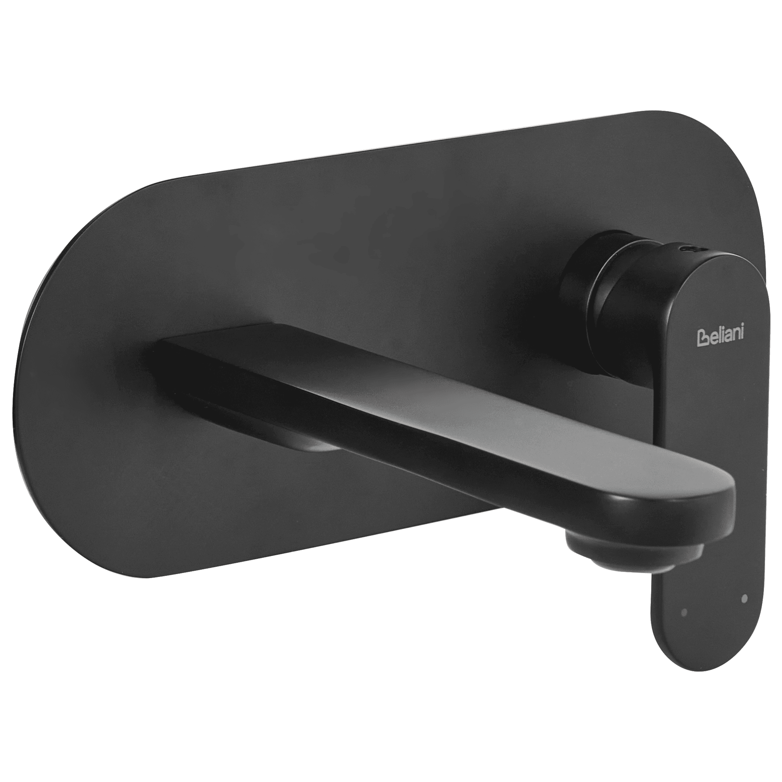 Seinään kiinnitettävä pesuallashana CHAPALA messinki Musta