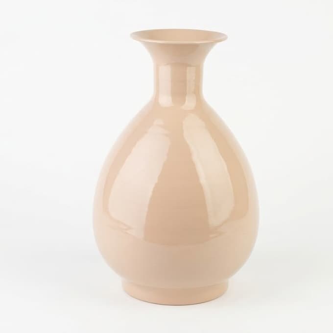Maljakko metalli MONDEX ROGER 14x23,5x39 cm beige 1 kpl
