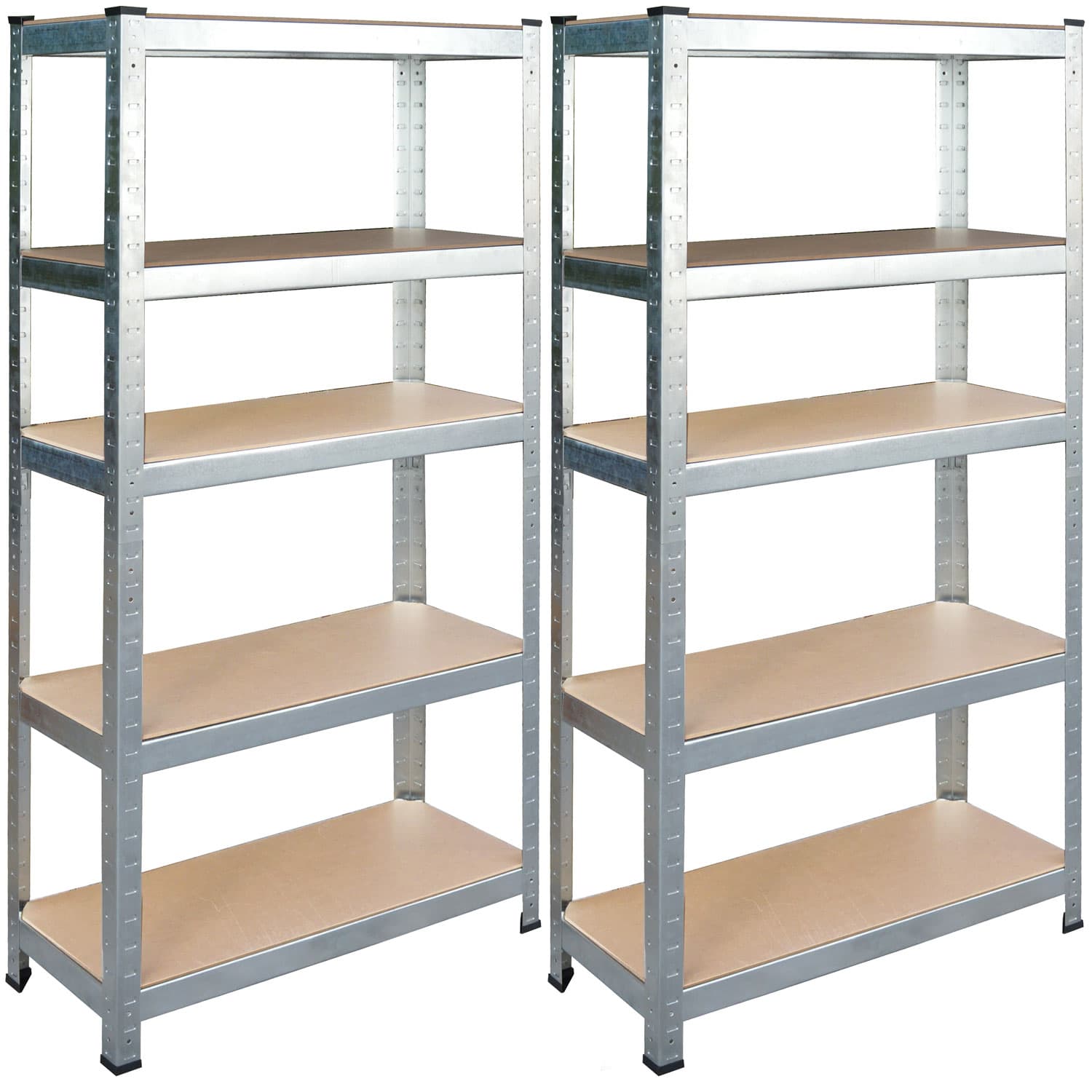 2 metallihyllyn setti 180 x 90 x 40 cm Humberg HR-812
