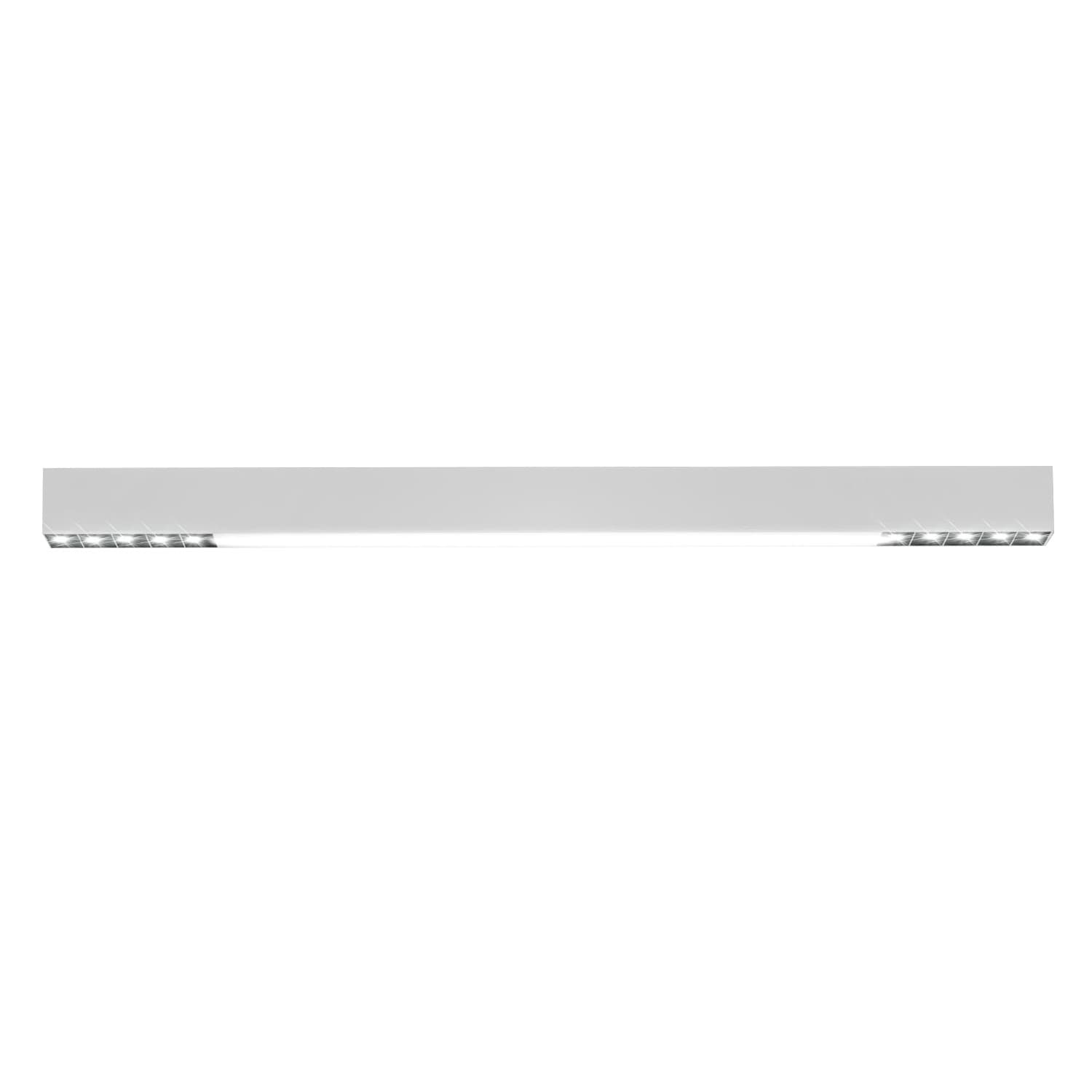 NETTLIFE LED - kattovalaisin Valkoinen 25W moderni, olohuoneen lamppu, himmennettävä pitkä, pöytävalaisin Kaukosäätimellä, 80 cm, makuuhuoneeseen