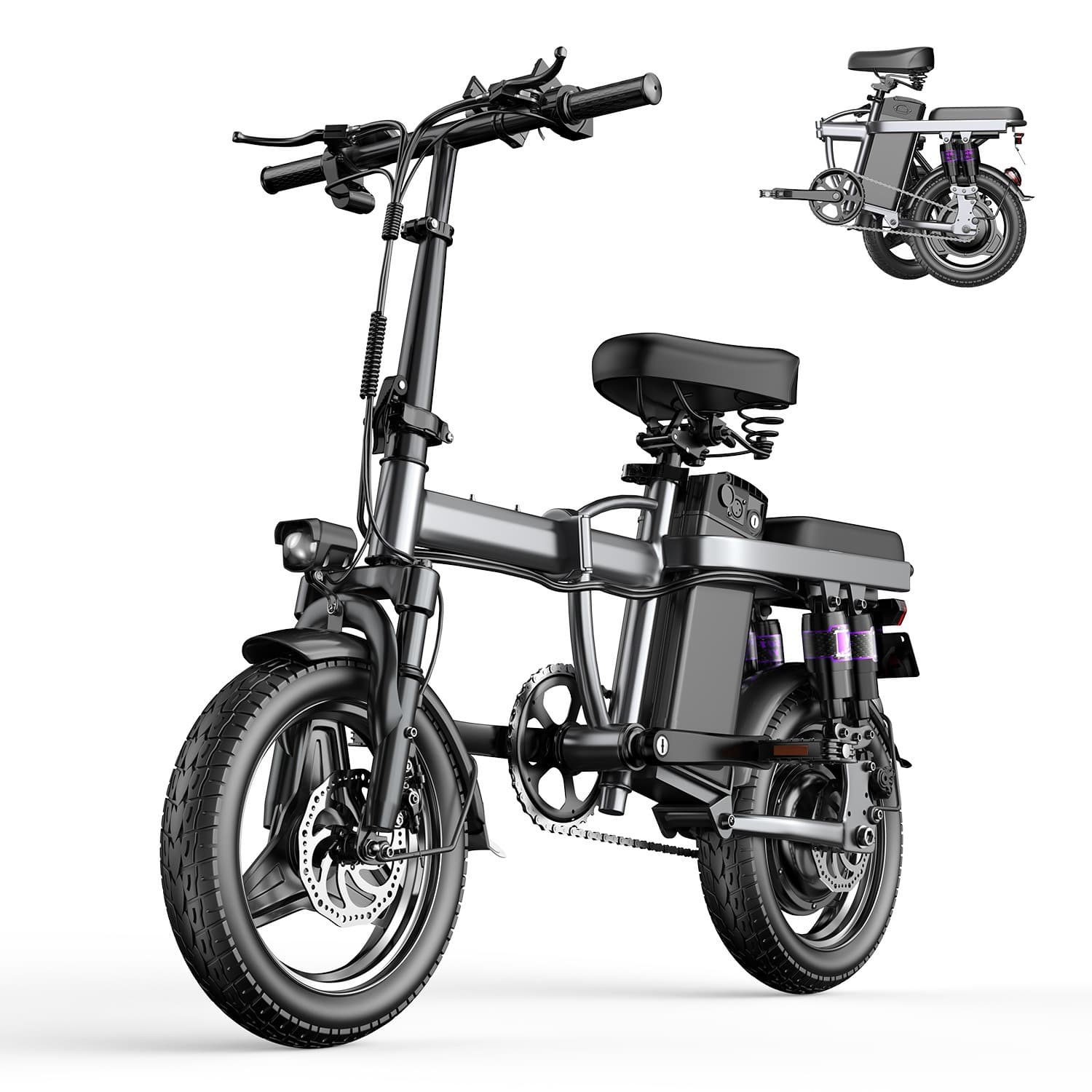 Taitettava Sähköpyörä 350W – Kevyt, ketterä ja tehokas kaupunkiliikkuja