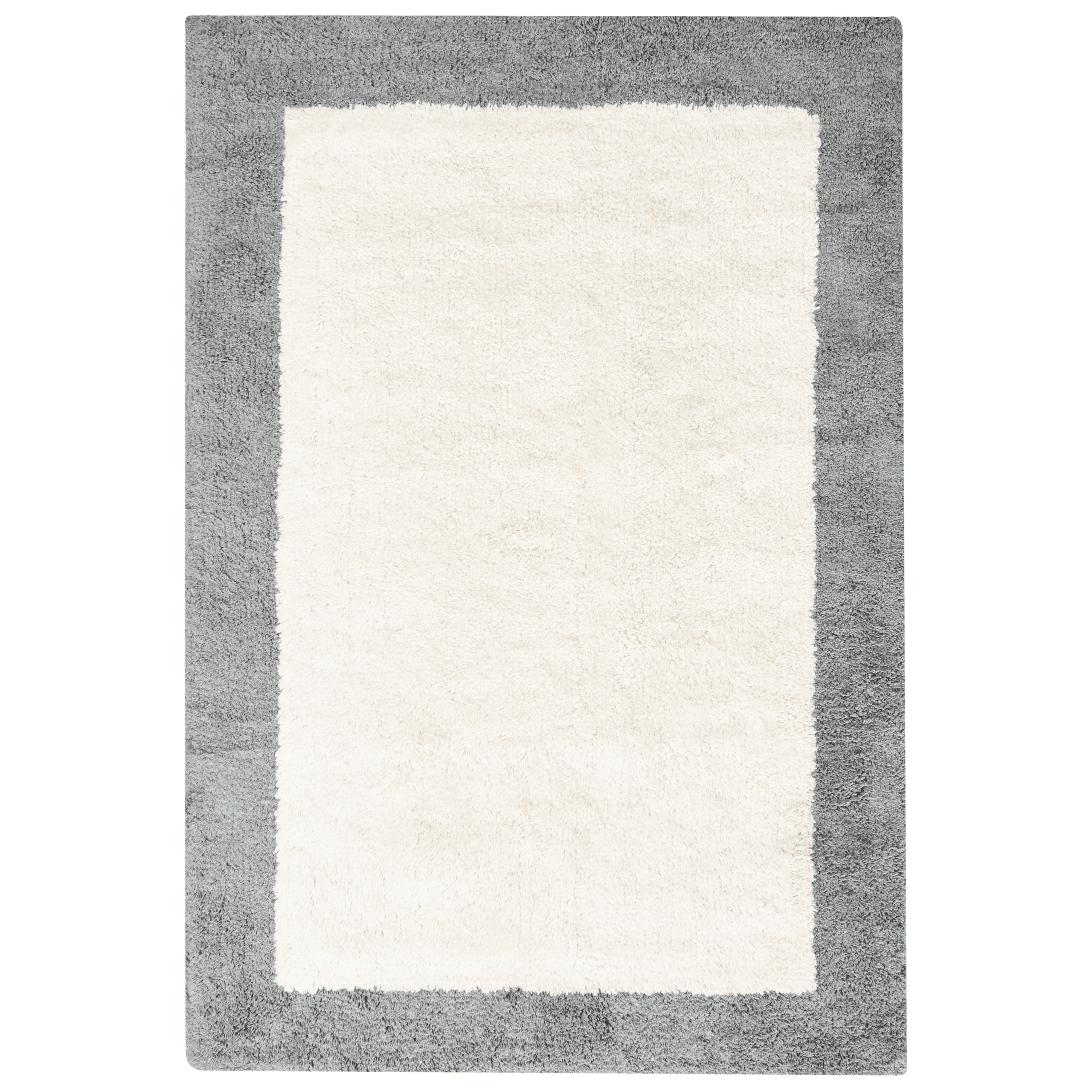 Kylpyhuonematto KABRI Harmaa/beige 60 x 90 cm puuvilla