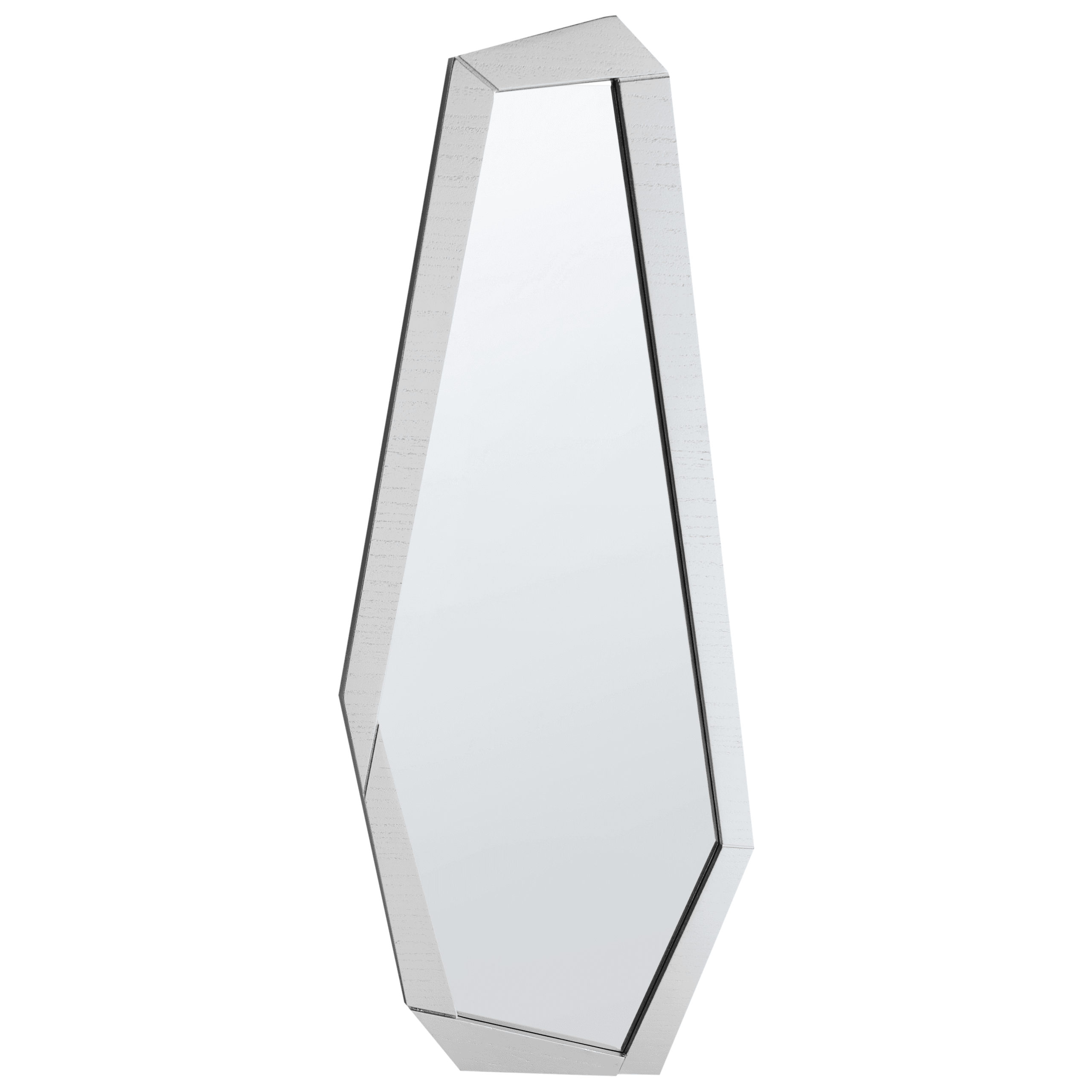 Seinäpeili CHANU 44 cm 104 cm Hopea