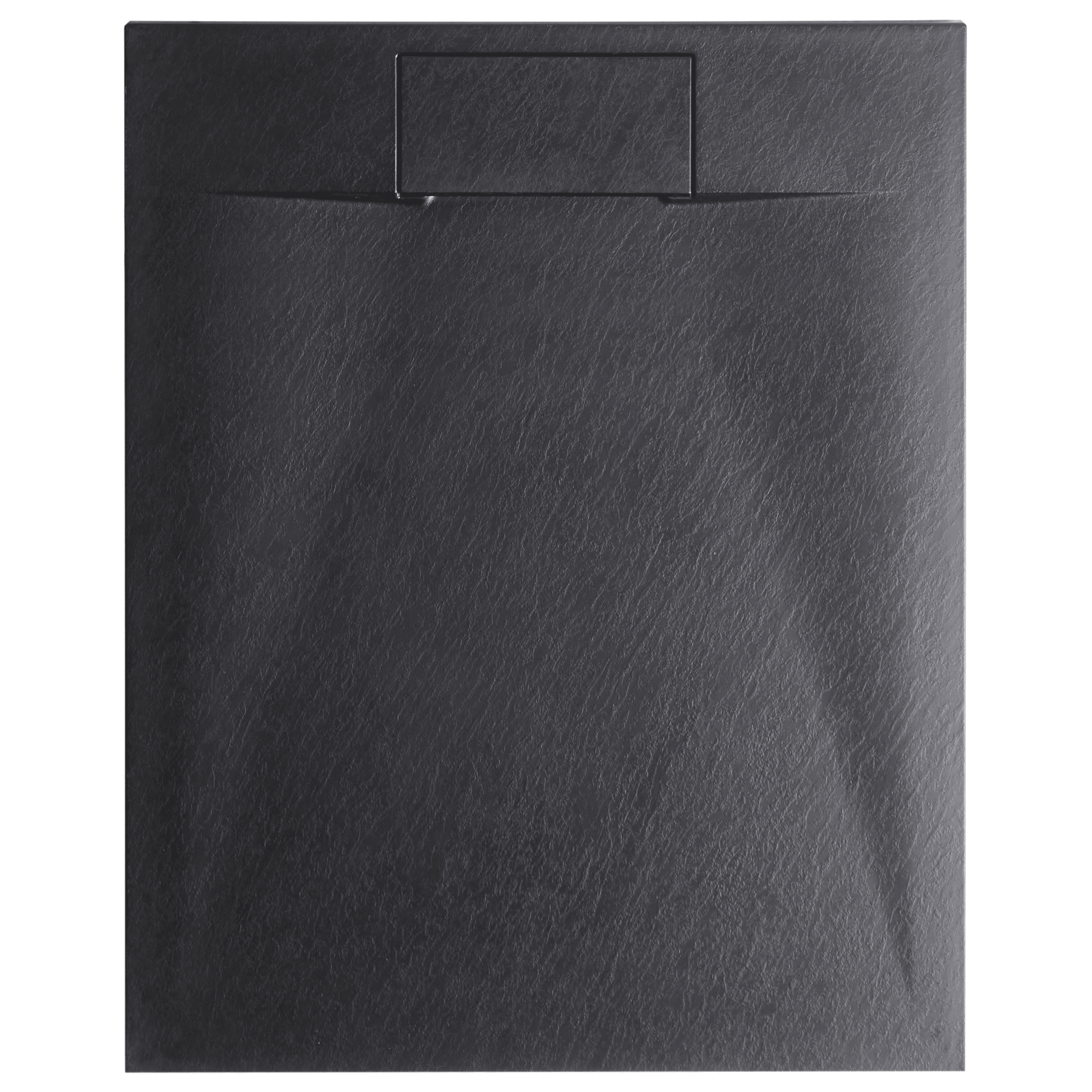 Suihkuallas AZZURRO 80 x 100 x 3 cm Musta